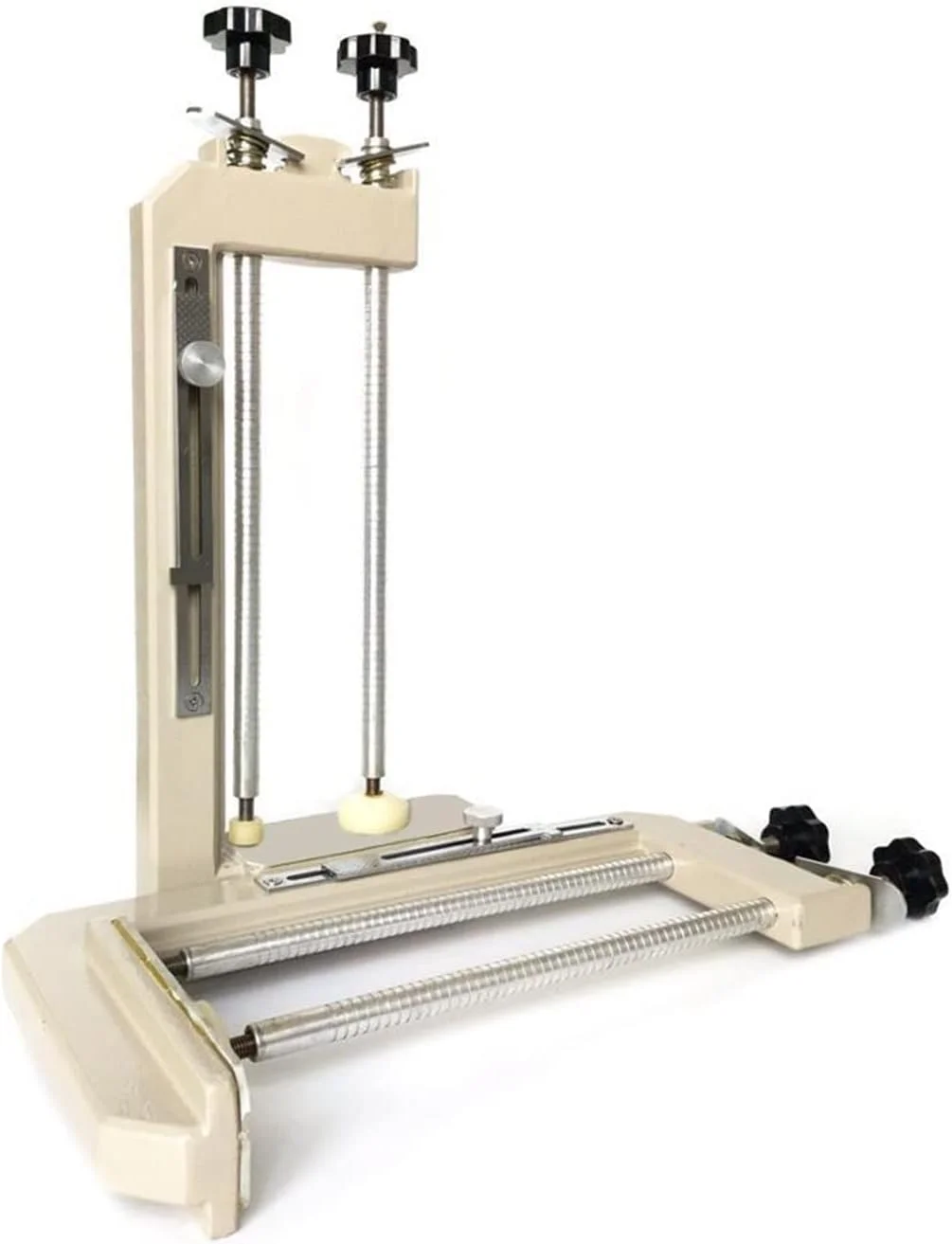 ابزار گیره میتر سنگی 45 درجه DESONIX، ابزار نصب برای گرانیت، مرمر و اتصال صفحات سنگی، با اثر تراز عالی (رنگ: نقره ای، سایز: 4)