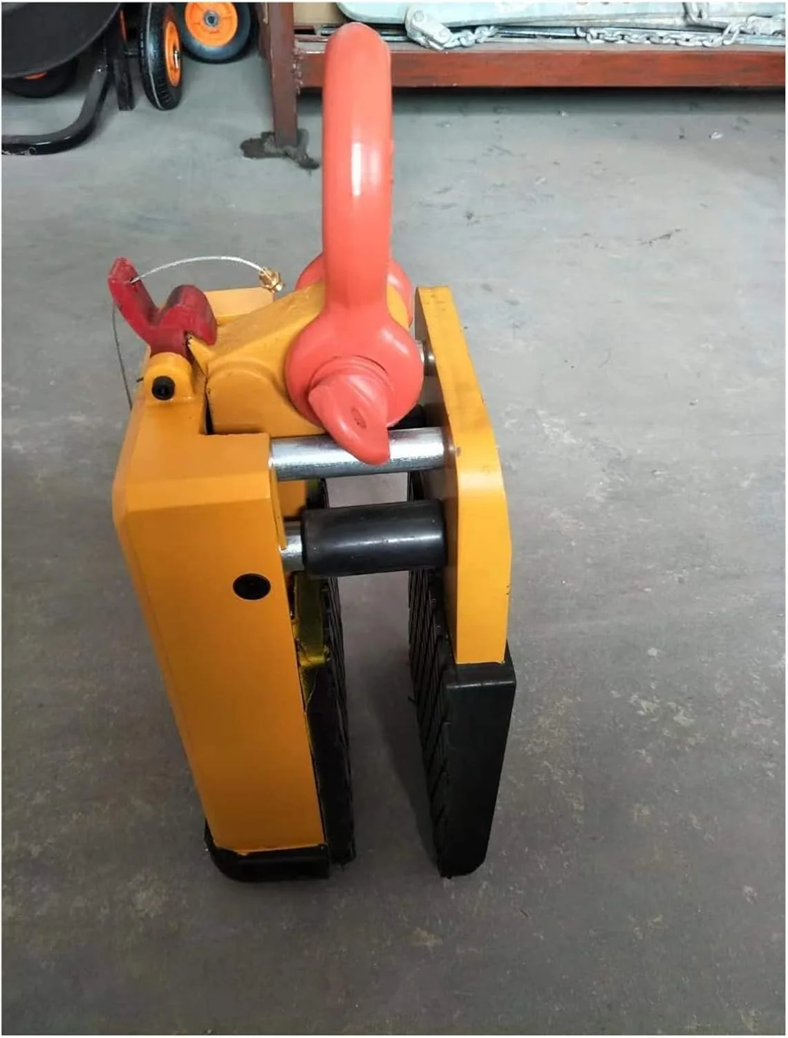 گیره بالابر اسلب سنگی GHQERTY با ظرفیت 1000 کیلوگرم برای بلند کردن گرانیت و مرمر با لاستیک مشکی (رنگ: لاستیک مشکی 15-50 میلی متر) گیره بالابر اسلب سنگی GHQERTY با ظرفیت 1000 کیلوگرم برای بلند کردن گرانیت و مرمر با لاستیک مشکی (رنگ: لاستیک مشکی 15-50 میلی متر)