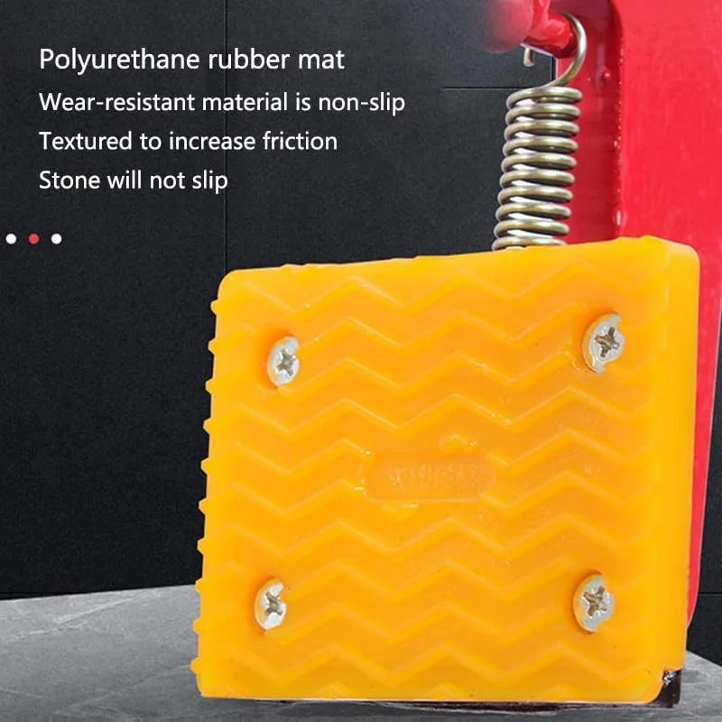 گیره بالابر اسلب گرانیتی، محدوده قابل تنظیم، گیره قیچی سنگین برای حمل و نقل عمودی سنگ، ظرفیت 1300 کیلوگرم