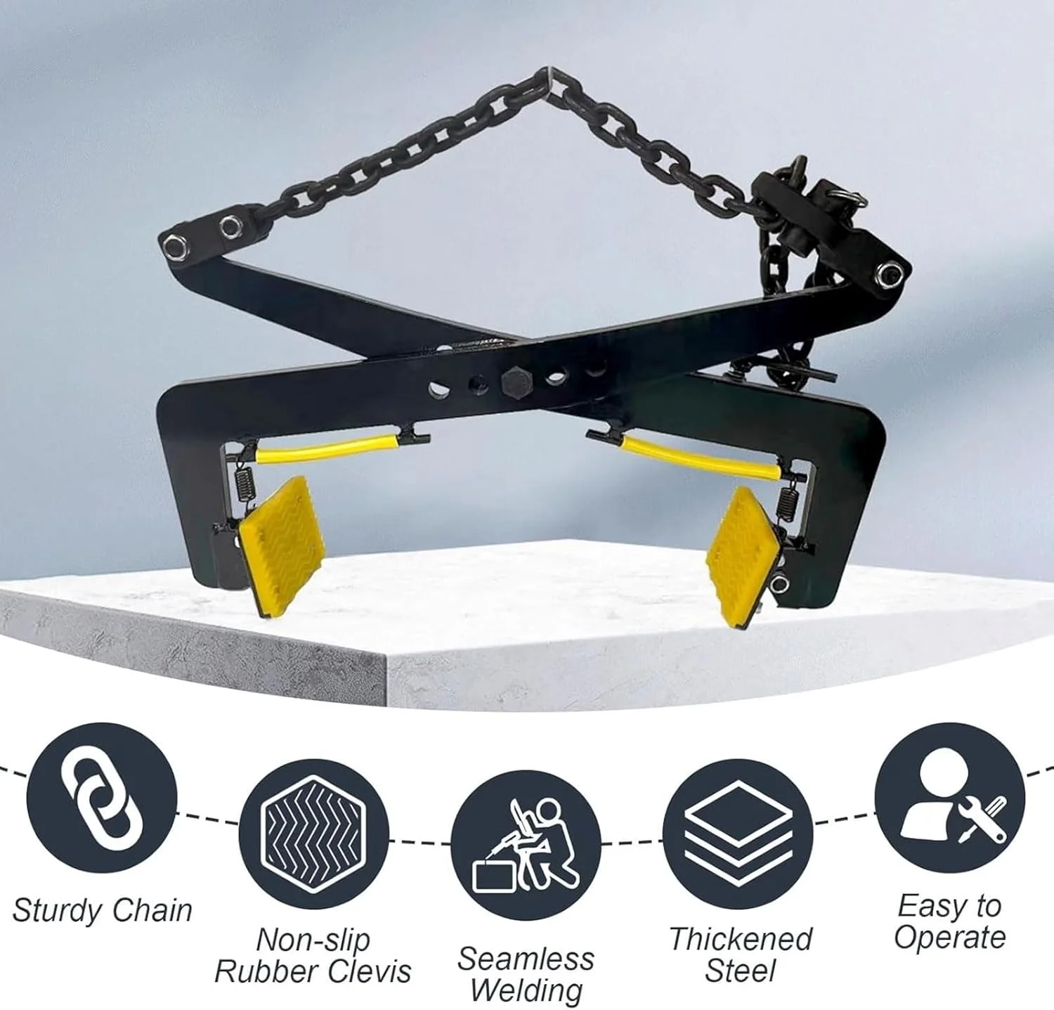 گیره های بالابر اسلب گرانیتی، انبر بالابر قابل تنظیم، گیره های بالابر سنگین، بالابر قیچی گیره جدول برای بلوک بتنی/مرمر