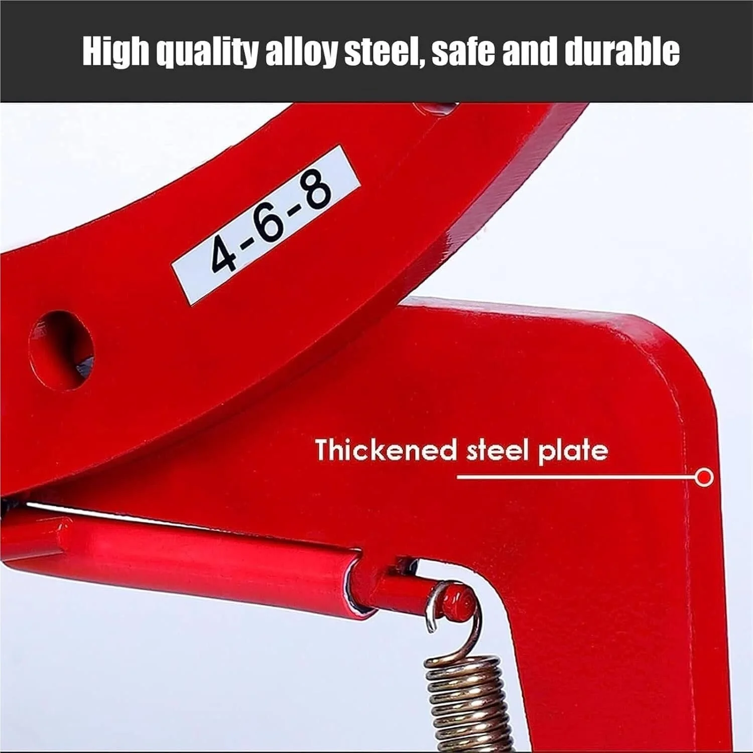 گیره بالابر اسلب گرانیتی 260-325 کیلوگرمی، ابزار بالابر سنگ، گیره حمل و نقل سنگین، گیره جدول گرانیتی قابل تنظیم، گیره قیچی بالابر (تک رنگ O)