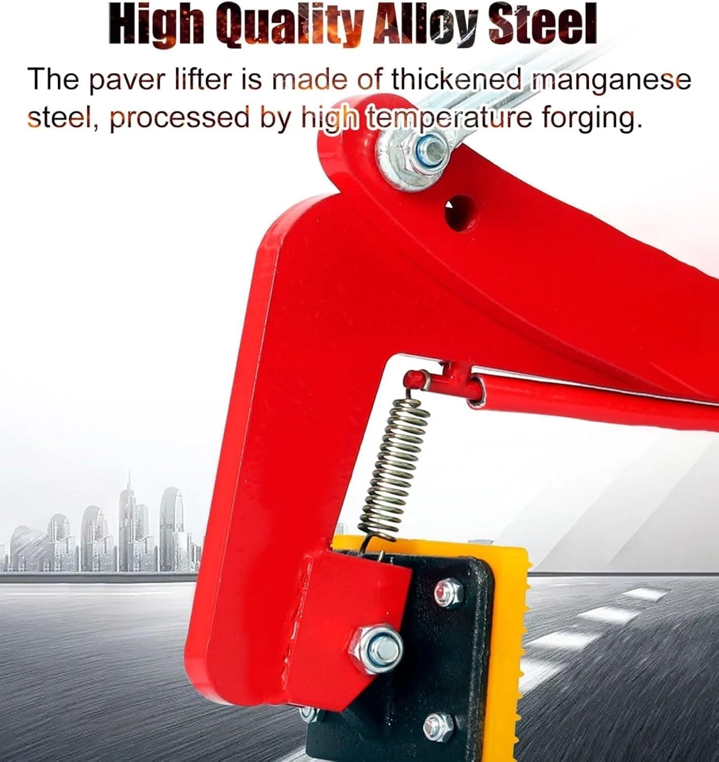 انبر زنجیری جدول گرانیتی، ابزار گیره بالابر قابل تنظیم برای حمل دال سنگی/دال گرانیتی (تک رنگ XX) انبر زنجیری جدول گرانیتی، ابزار گیره بالابر قابل تنظیم برای حمل دال سنگی/دال گرانیتی (تک رنگ XX)