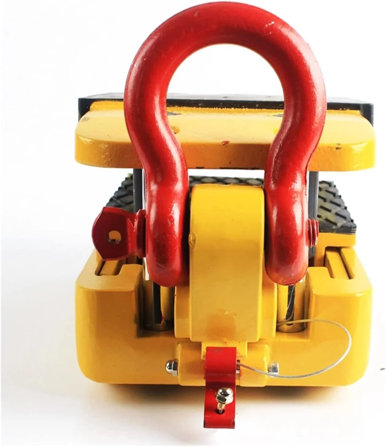 گیره بالابر ورق فلزی 1000 کیلوگرمی، گیره بالابر صفحه، گیره بالابر سنگ اسلب گرانیت مرمر با لاستیک مشکی برای بلند کردن و حمل و نقل (رنگ: 20-60 میلی متر)