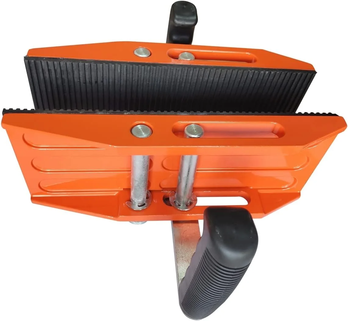 JHQWIDD ابزار حمل اسلب سنگی دستی دو طرفه، گیره حمل اسلب گرانیتی قیچی‌شکل با تراز کردن مناسب