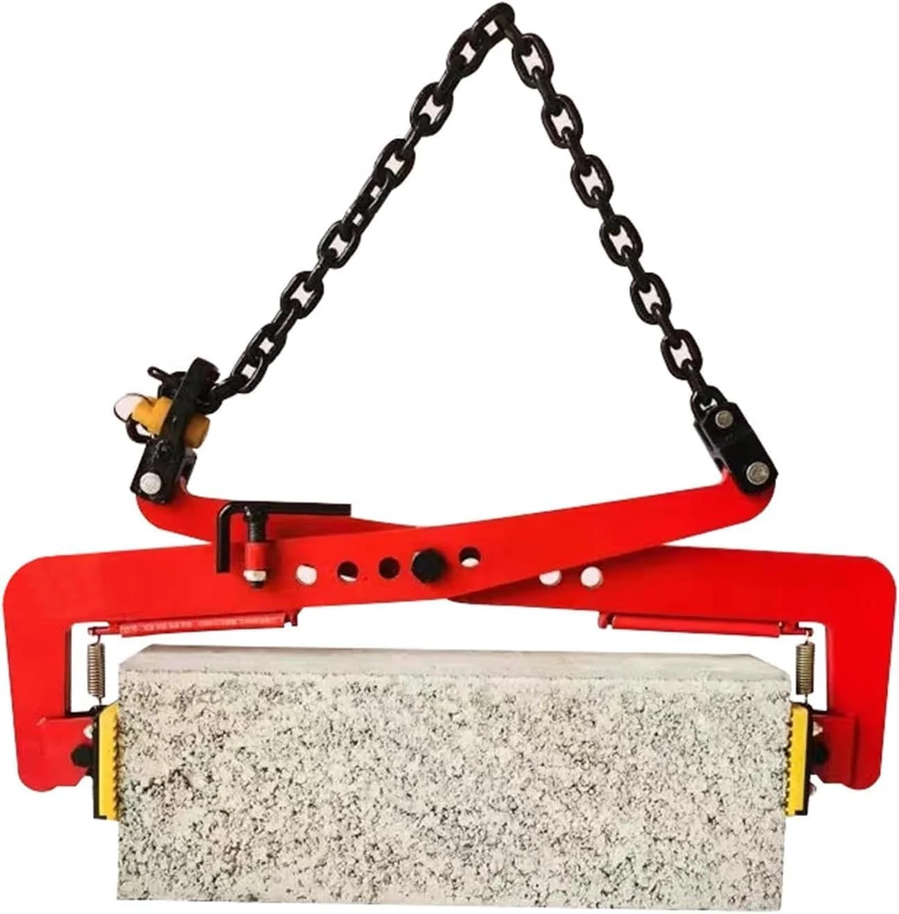 ابزار بالابر دال سنگفرش سنگین، گیره های حمل کننده عمودی سنگ فرش گرانیتی، انبر بالابر سنگ با روکش لاستیکی (تک رنگ X) ابزار بالابر دال سنگفرش سنگین، گیره های حمل کننده عمودی سنگ فرش گرانیتی، انبر بالابر سنگ با روکش لاستیکی (تک رنگ X)