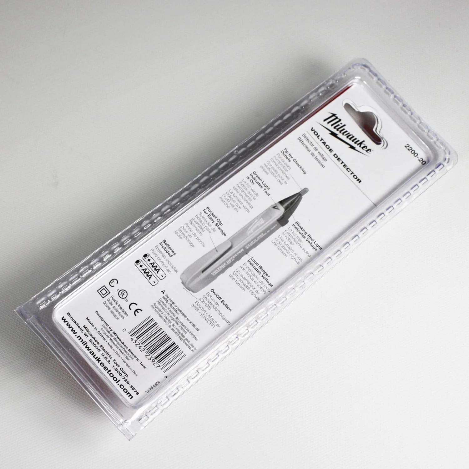 ردیاب ولتاژ میلواکی، 6 اینچ طول، 50 تا 1000 ولت AC ردیاب ولتاژ میلواکی، 6 اینچ طول، 50 تا 1000 ولت AC