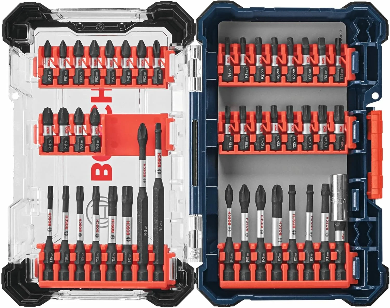 مجموعه ۴۴ عددی سری پیچ گوشتی ضربه ای بوش مدل SDMSD44 به همراه جعبه سفارشی مجموعه ۴۴ عددی سری پیچ گوشتی ضربه ای بوش مدل SDMSD44 به همراه جعبه سفارشی