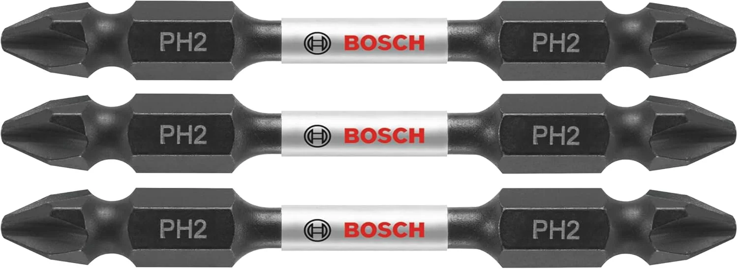 بوش ITDEPH22503 مجموعه 3 عددی نوک پیچ گوشتی دوسر 2.5 اینچی فیلیپس شماره 2