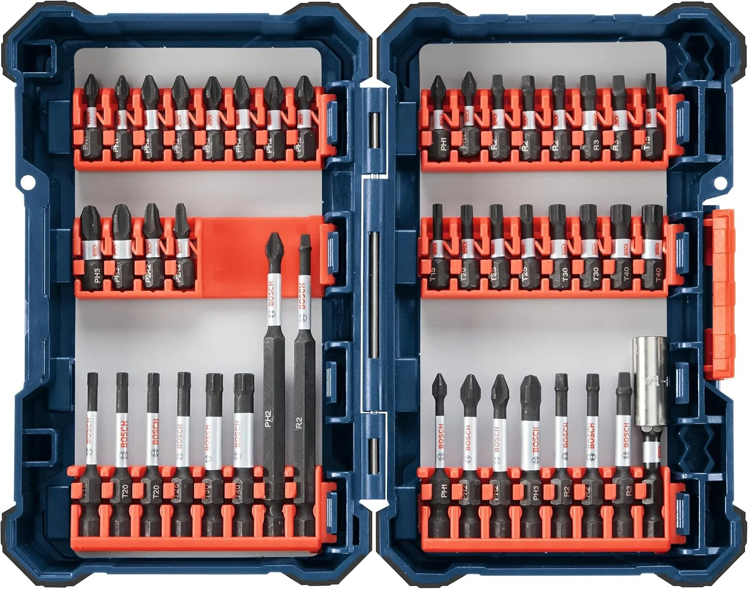 مجموعه ۴۴ عددی پیچ گوشتی ضربه ای بوش مدل SDMS44 به همراه جعبه سفارشی