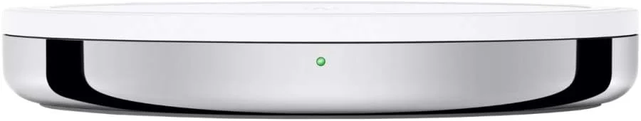 پد شارژ بی‌سیم Belkin BoostCharge نسخه ویژه 7.5 وات، شارژر بی‌سیم قابل حمل با آداپتور AC، شارژر بی‌سیم دارای گواهی Qi برای آیفون، ایرپاد و موارد دیگر - سفید