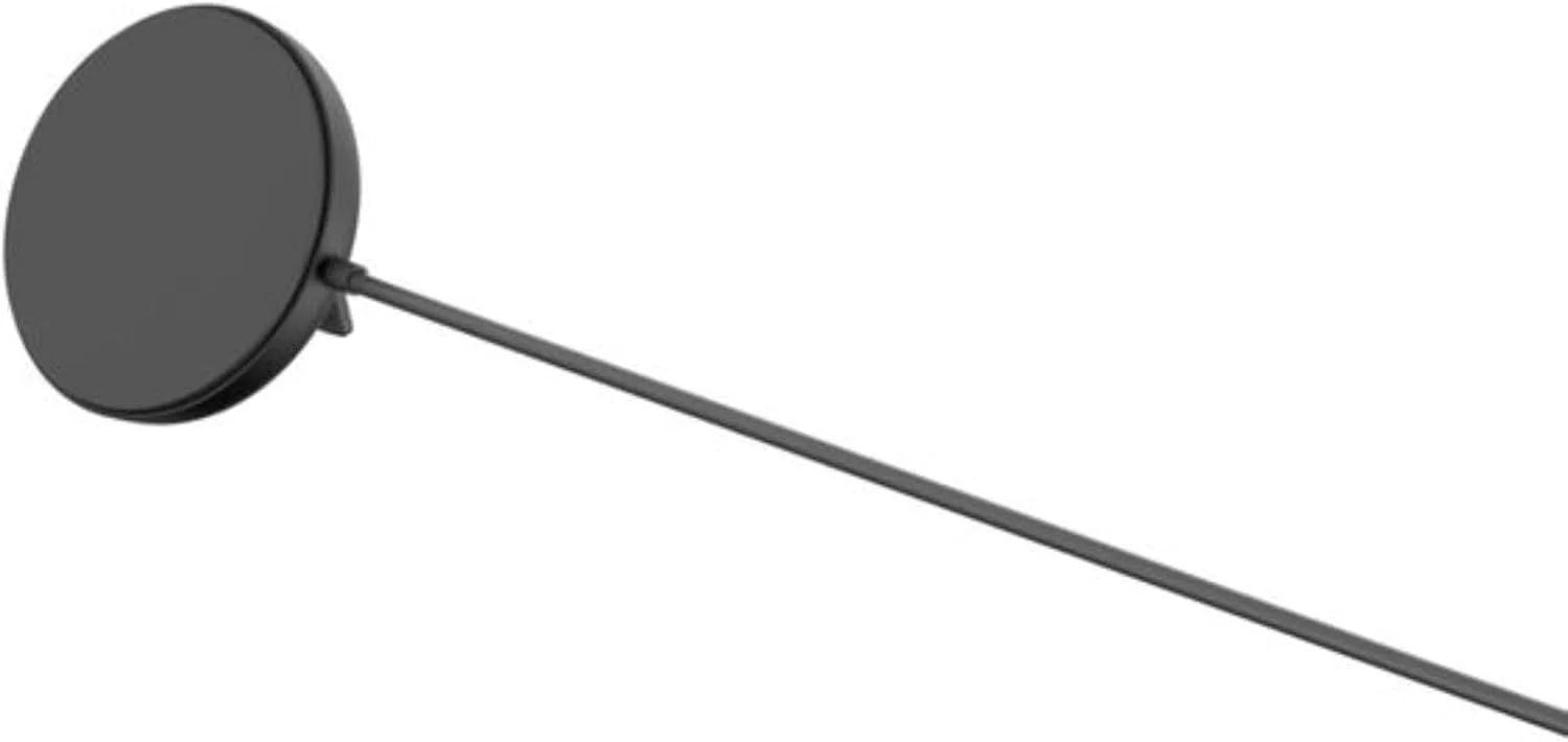 پایه شارژ بی‌سیم بلکین (15 وات، دارای گواهی Qi2 و سازگار با MagSafe، برای همه مدل‌های آیفون 16، 15، 14، سامسونگ گلکسی S25، برای ایرپادز و غیره، با آداپتور AC – مشکی)