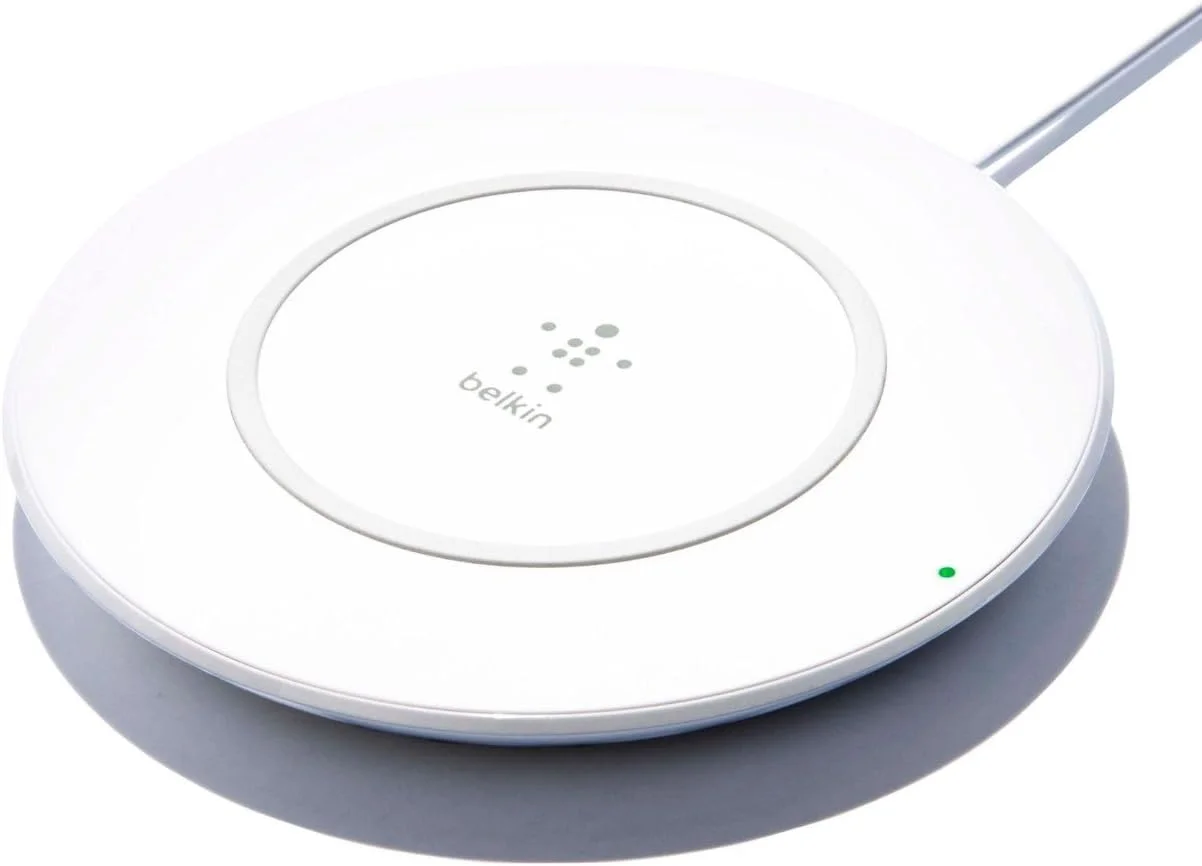 پد شارژ بی‌سیم بلکین BOOST UP برای آیفون X، آیفون 8 پلاس و آیفون 8 - سفید