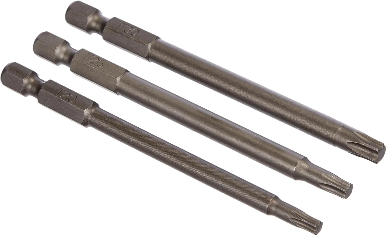 مجموعه سری پیچ گوشتی ستاره ای (Torx) بوش مدل 2609255972، کیفیت استاندارد، 89 میلی متر (3 عددی)