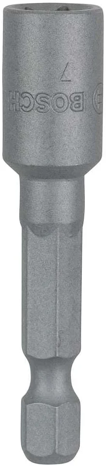 آچار بکس حرفه ای بوش برای پیچ های شش گوش (اندازه آچار 7 میلی متر، طول 50 میلی متر)