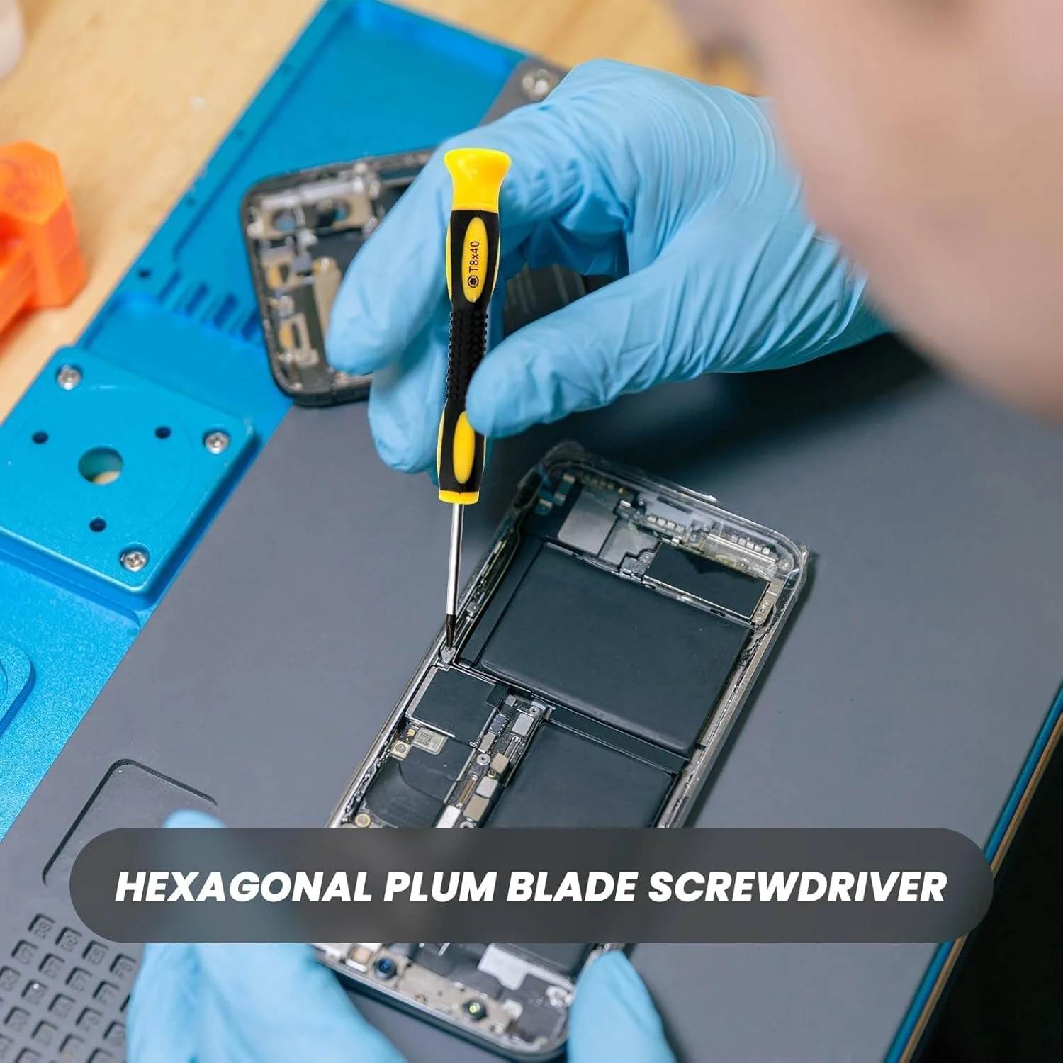 مجموعه پیچ گوشتی ۷ عددی Torx، پیچ گوشتی گشتاور مغناطیسی با سایزهای T3 T4 T5 T6 T7 T8 T10، مغناطیسی امنیتی برای تعمیر لپ تاپ، سوییچ، PS4، ایکس باکس، مک بوک، آیفون