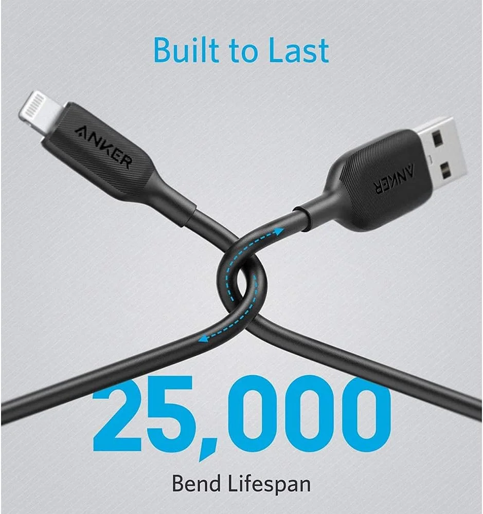 کابل لایتنینگ انکر Powerline III، طول 91.4 سانتی متر، مشکی