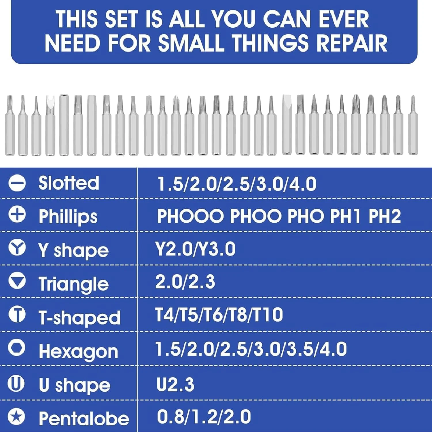 ست پیچ گوشتی دقیق آهنربایی 32 در 1 با سری های ستاره ای، Y شکل، دوسو، آلن، مثلثی و T - مینی کیت ابزار تعمیرات برای لوازم الکترونیکی، کامپیوتر، لپ تاپ، ساعت، عینک، جواهرات و تلفن های هوشمند ست پیچ گوشتی دقیق آهنربایی 32 در 1 با سری های ستاره ای، Y شکل، دوسو، آلن، مثلثی و T - مینی کیت ابزار تعمیرات برای لوازم الکترونیکی، کامپیوتر، لپ تاپ، ساعت، عینک، جواهرات و تلفن های هوشمند