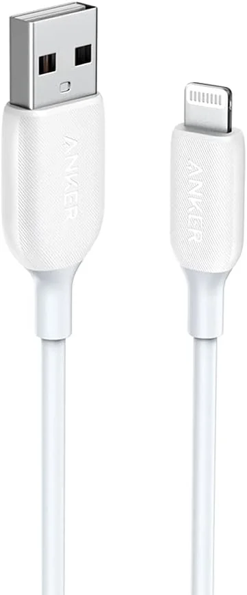 کابل لایتنینگ انکر PowerLine III طول 91 سانتی متر - سفید