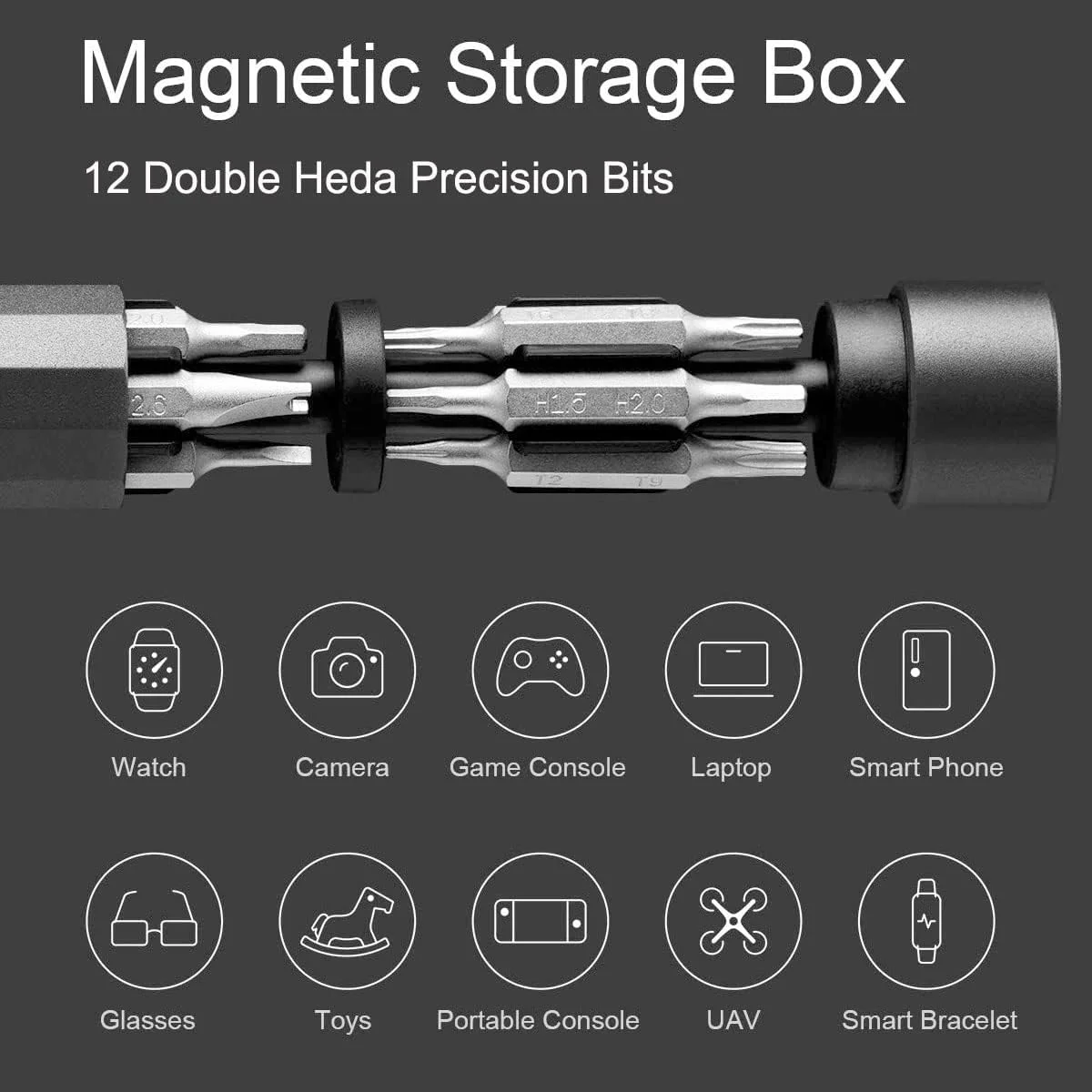 ست پیچ گوشتی قلمی KASTWAVE، 24 در 1، ست پیچ گوشتی قلمی جیبی، ست پیچ گوشتی کوچک دقیق مغناطیسی با 24 عدد سری پیچ گوشتی فیلیپس و تخت S2 فولادی ست پیچ گوشتی قلمی KASTWAVE، 24 در 1، ست پیچ گوشتی قلمی جیبی، ست پیچ گوشتی کوچک دقیق مغناطیسی با 24 عدد سری پیچ گوشتی فیلیپس و تخت S2 فولادی