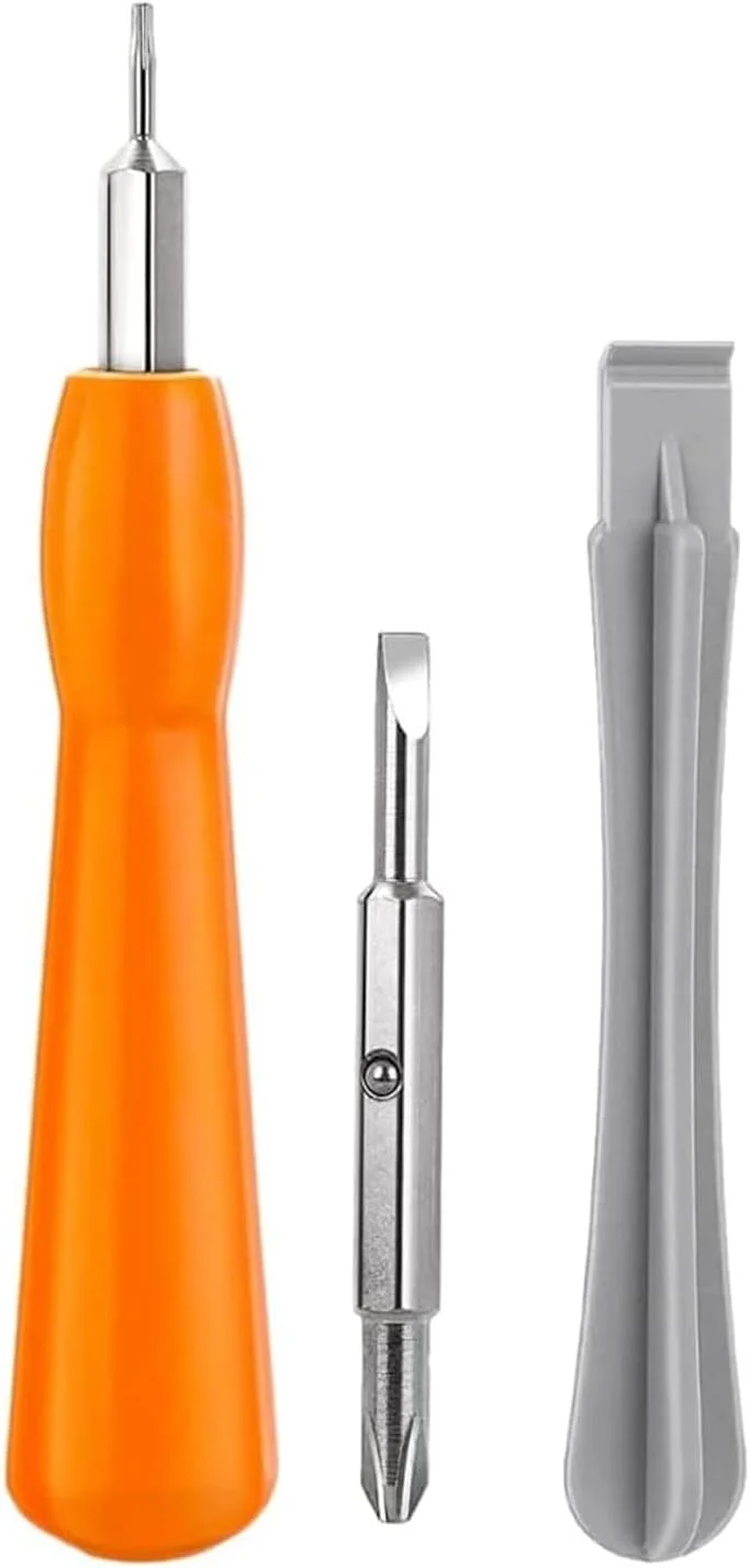 پیچ گوشتی رینگی KASTWAVE، پیچ گوشتی زنگ درب رینگی، مناسب برای زنگ درب تصویری، مجموعه سری پیچ گوشتی رینگی برای تعویض باتری و دسترسی به بازنشانی رمز عبور وای فای، سازگار با تمام زنگ های درب رینگی