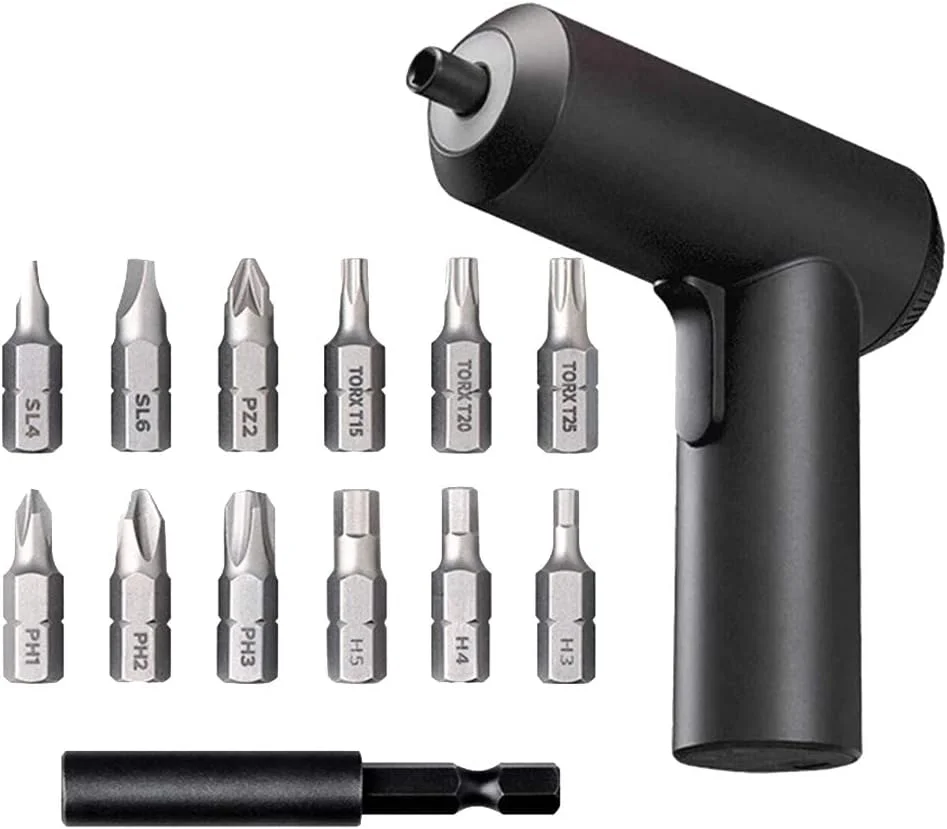 شیائومی MIJIA پیچ گوشتی برقی شارژی قابل حمل 2000mAh به همراه 3 چراغ LED و کیف نگهداری