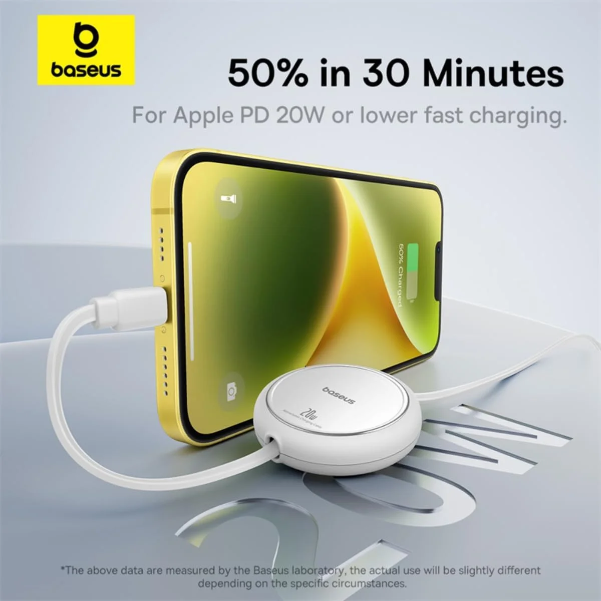 کابل جمعشونده Type C به Lightning بیسوس Free2Pull PD 20W، کابل شارژ آیفون جمعشونده دو طرفه، کابل انتقال داده پرسرعت برای آیفون 14 پرو مکس، آیفون 13 12 11 XS XR X 8 7 6 - سفید کابل جمعشونده Type C به Lightning بیسوس Free2Pull PD 20W، کابل شارژ آیفون جمعشونده دو طرفه، کابل انتقال داده پرسرعت برای آیفون 14 پرو مکس، آیفون 13 12 11 XS XR X 8 7 6 - سفید