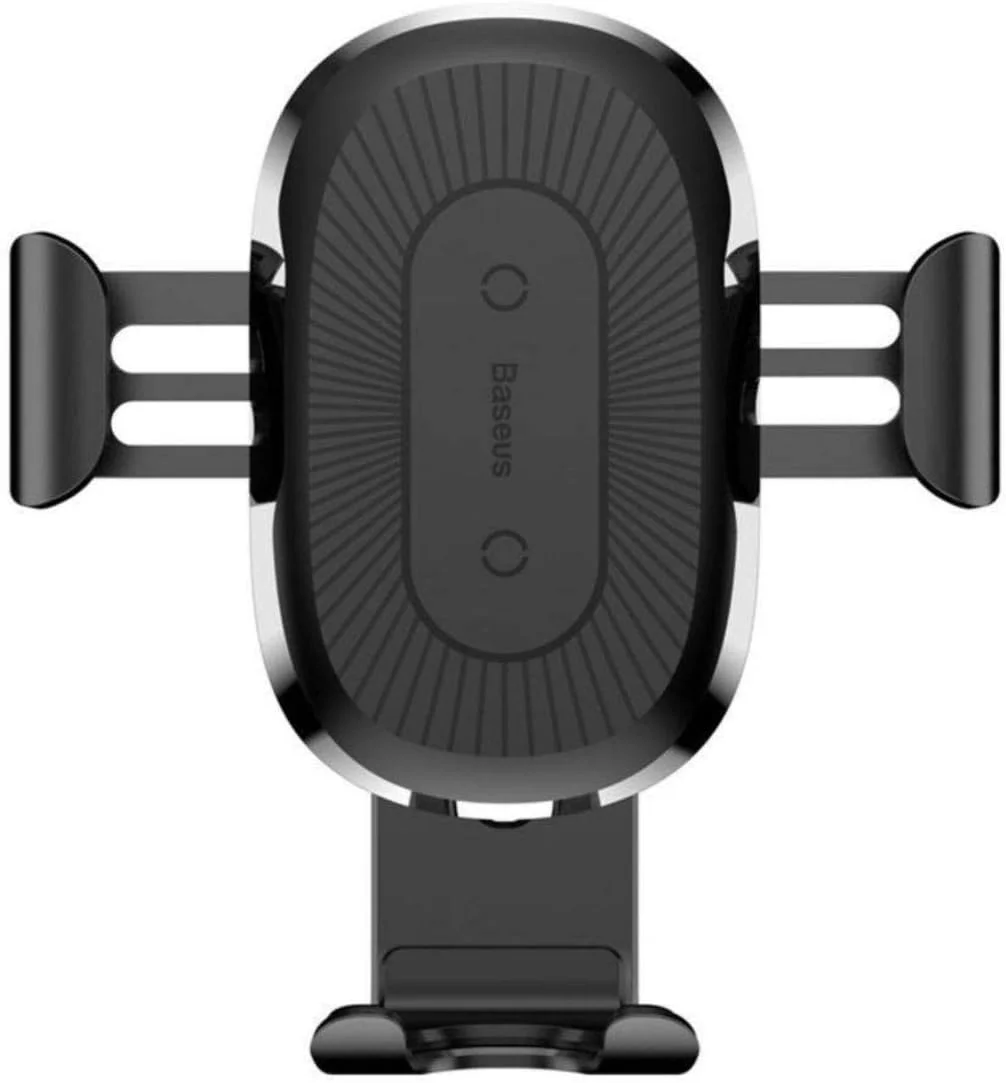 پایه نگهدارنده گوشی بیسوس (بازسازی شده) شارژر وایرلس گرانشی خودرو - مشکی