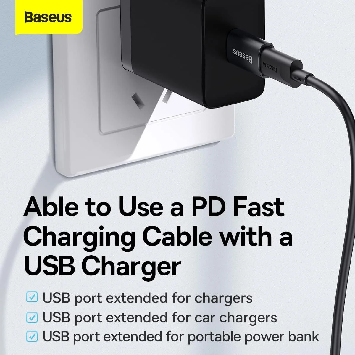تبدیل USB-C به USB 3.1 بیسوس، آداپتور مادگی USB-C به نری USB، سرعت 10 گیگابیت بر ثانیه، سازگار با مک بوک پرو 2018/2017، کامپیوتر، لپ تاپ، شارژر - مشکی