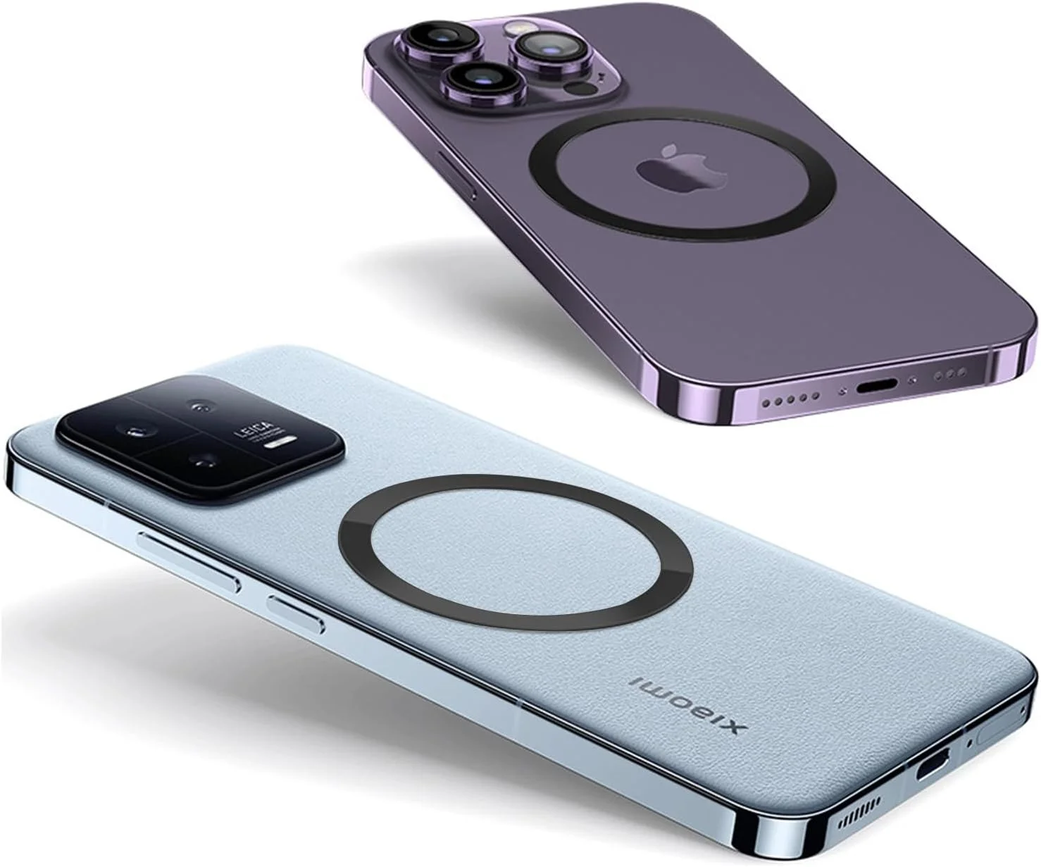 برچسب حلقه فلزی یونیورسال TENOC سازگار با شارژر مغناطیسی برای آیفون/سامسونگ/اندروید، تمام تلفن های همراه، نگهدارنده/پایه تلفن مغناطیسی، لوازم جانبی برچسب حلقه فلزی یونیورسال TENOC سازگار با شارژر مغناطیسی برای آیفون/سامسونگ/اندروید، تمام تلفن های همراه، نگهدارنده/پایه تلفن مغناطیسی، لوازم جانبی