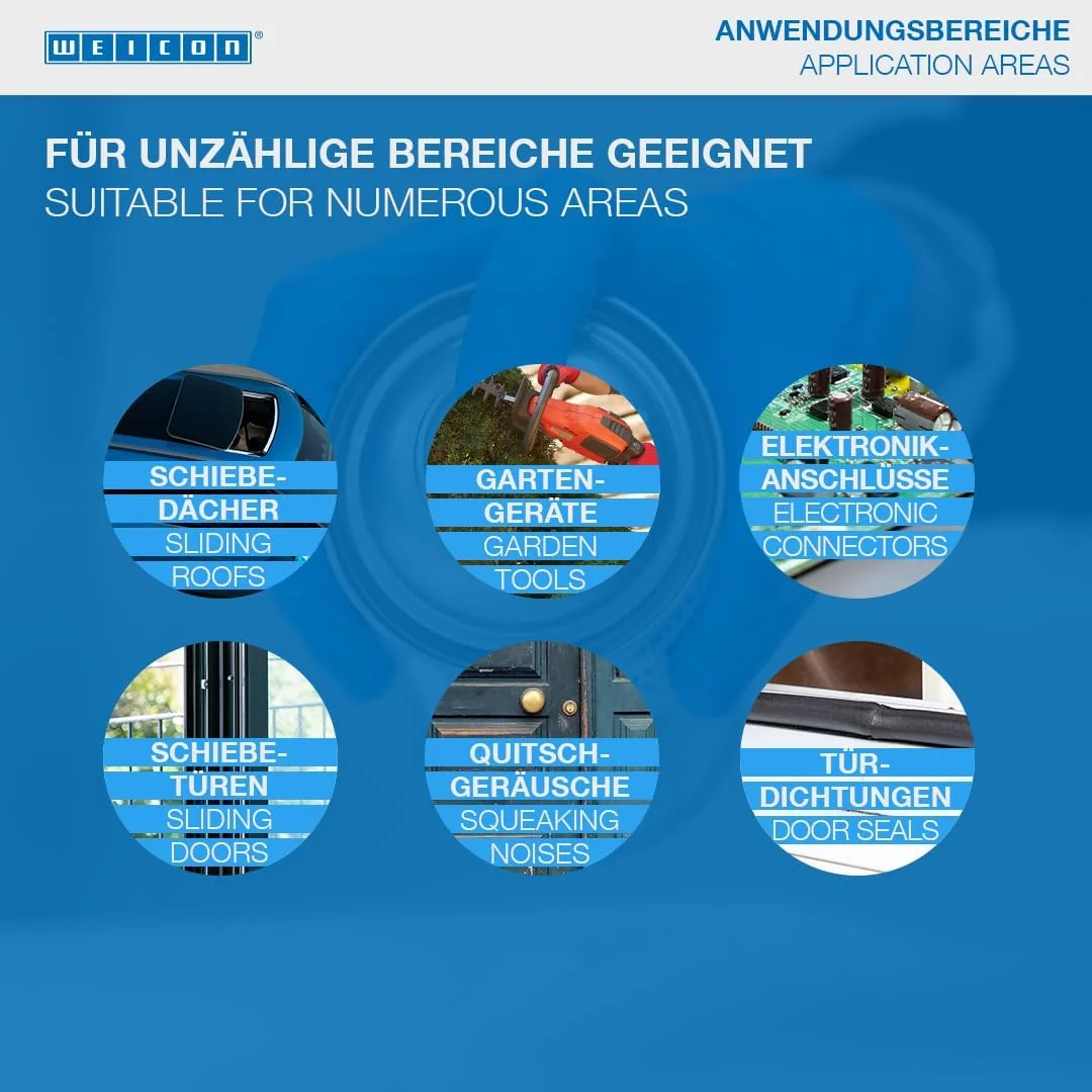 اسپری سیلیکون WEICON | 400 میلی لیتر | روان کننده، جدا کننده، محافظ و محصول مراقبتی اسپری سیلیکون WEICON | 400 میلی لیتر | روان کننده، جدا کننده، محافظ و محصول مراقبتی