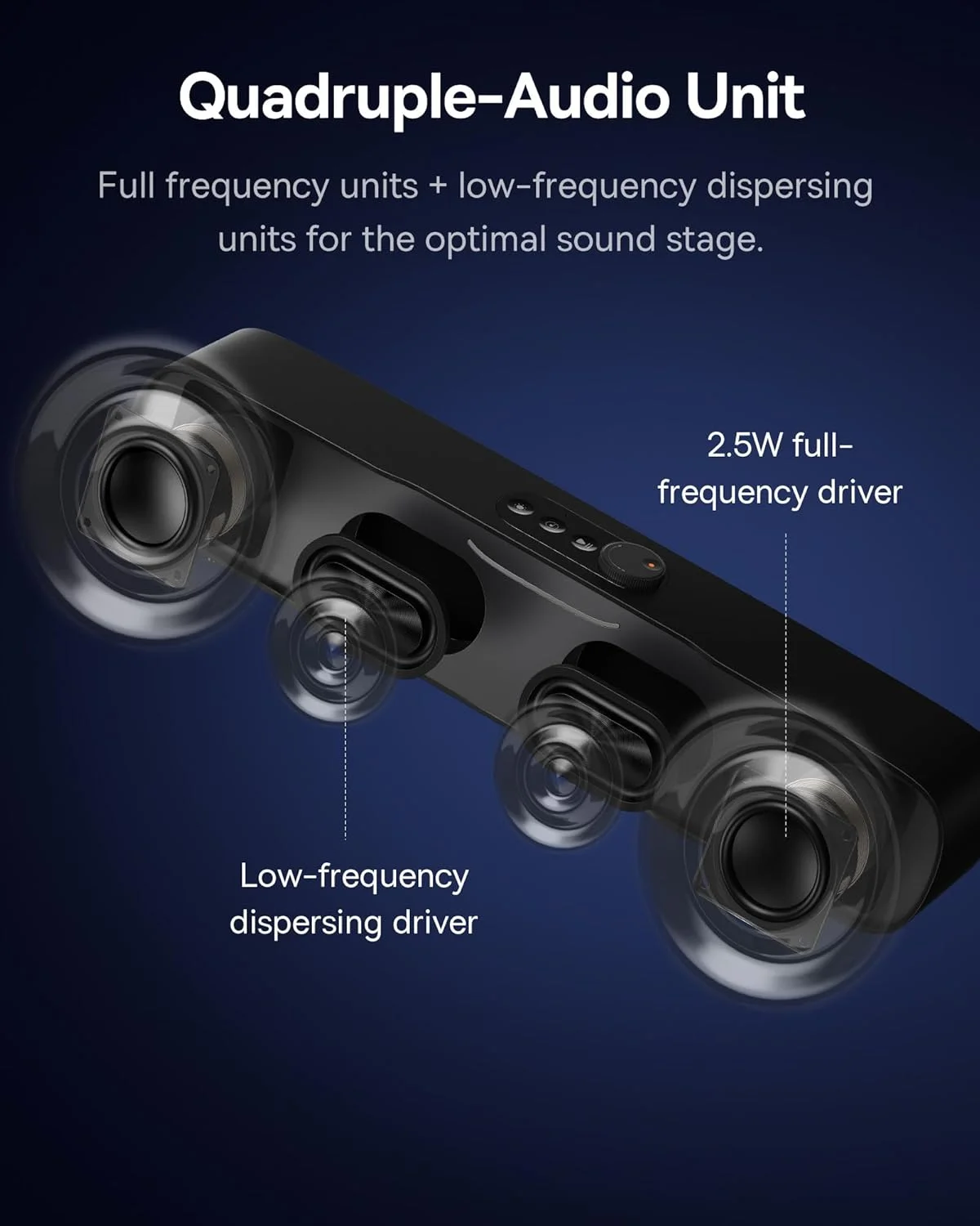 اسپیکر ساندبار تکی بی سیم بیسوس با بلوتوث 5.3، ساندبار کوچک با کنترل از طریق اپلیکیشن، سه حالت صوتی، RGB هفت رنگ، صدای کابلی با میکروفون برای تلویزیون، کامپیوتر، پروژکتورها (باتری) اسپیکر ساندبار تکی بی سیم بیسوس با بلوتوث 5.3، ساندبار کوچک با کنترل از طریق اپلیکیشن، سه حالت صوتی، RGB هفت رنگ، صدای کابلی با میکروفون برای تلویزیون، کامپیوتر، پروژکتورها (باتری)