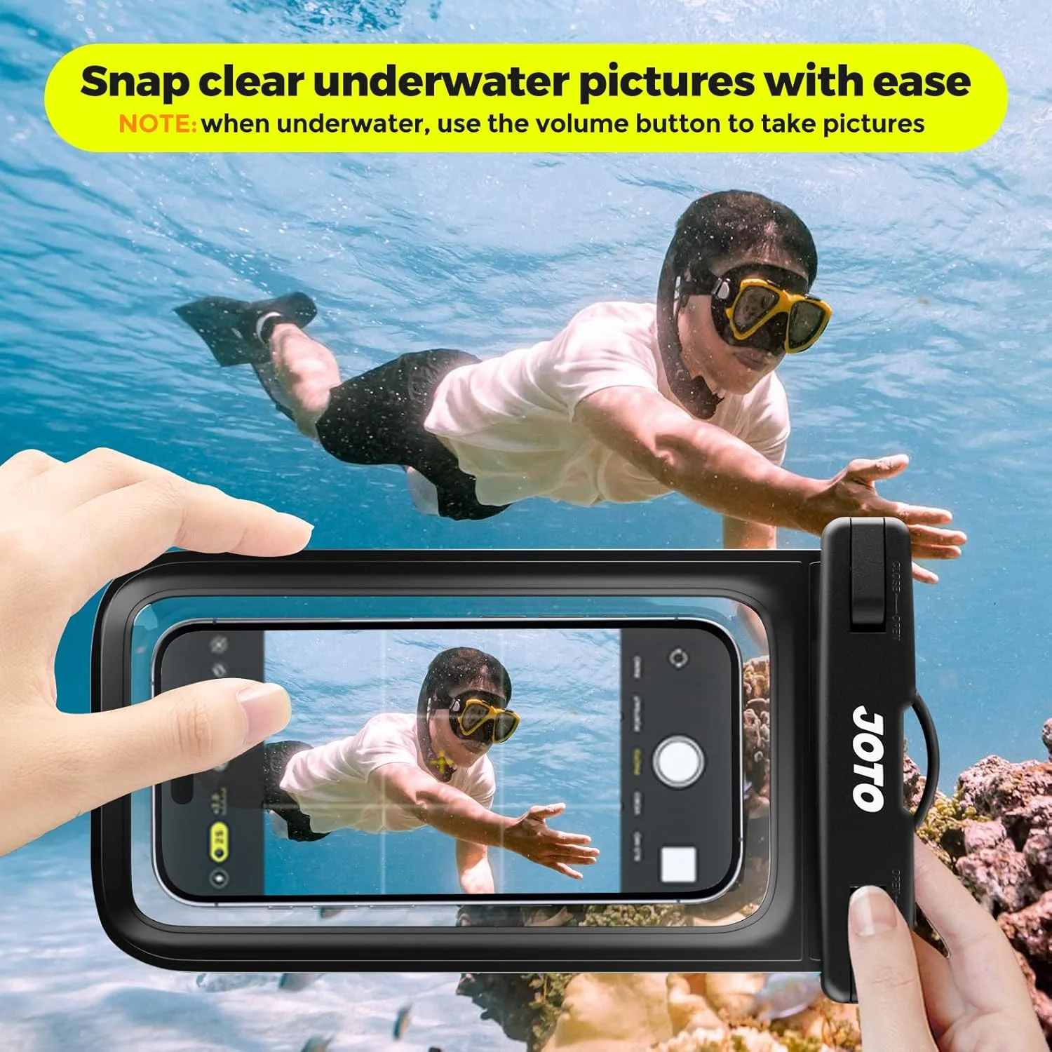 کیف محافظ ضد آب گوشی موبایل JOTO مناسب برای آیفون 17 16 15 14 13 12 11 پرو مکس ایر مینی پلاس Xs XR X 8 7 6S، گلکسی S23 S22 S21 پلاس نوت، پیکسل تا 7 اینچ - مشکی کیف محافظ ضد آب گوشی موبایل JOTO مناسب برای آیفون 17 16 15 14 13 12 11 پرو مکس ایر مینی پلاس Xs XR X 8 7 6S، گلکسی S23 S22 S21 پلاس نوت، پیکسل تا 7 اینچ - مشکی