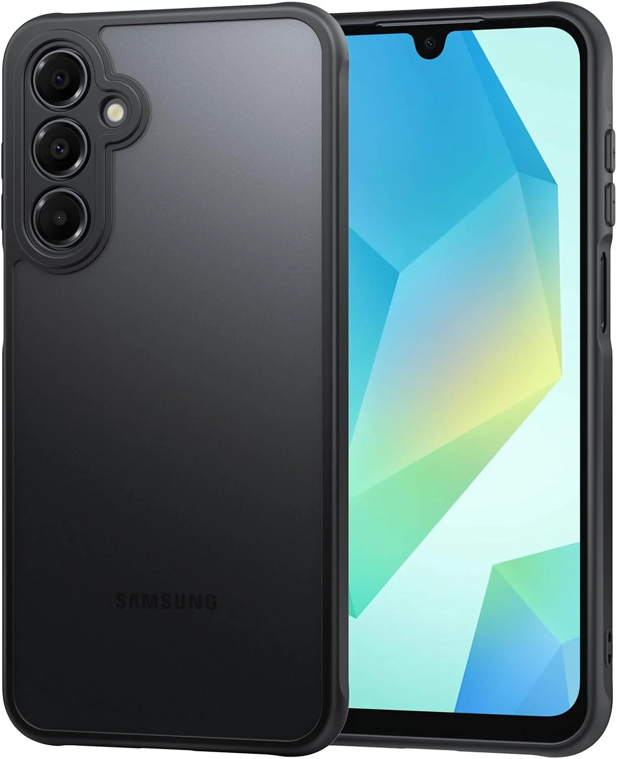 قاب مات برای گوشی سامسونگ گلکسی A16، کاور پشتی نیمه شفاف و یخ زده، محافظت در برابر ضربه برای گوشی سامسونگ گلکسی A16 (گلکسی A16) قاب مات برای گوشی سامسونگ گلکسی A16، کاور پشتی نیمه شفاف و یخ زده، محافظت در برابر ضربه برای گوشی سامسونگ گلکسی A16 (گلکسی A16)