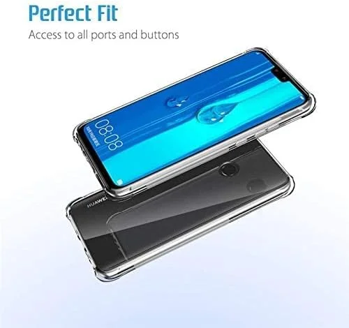 کاور محافظ گوشی هواوی وای 9 2019، ضد ضربه، ضد خش، با پوشش مات و لبه های ژله ای شفاف کاور محافظ گوشی هواوی وای 9 2019، ضد ضربه، ضد خش، با پوشش مات و لبه های ژله ای شفاف