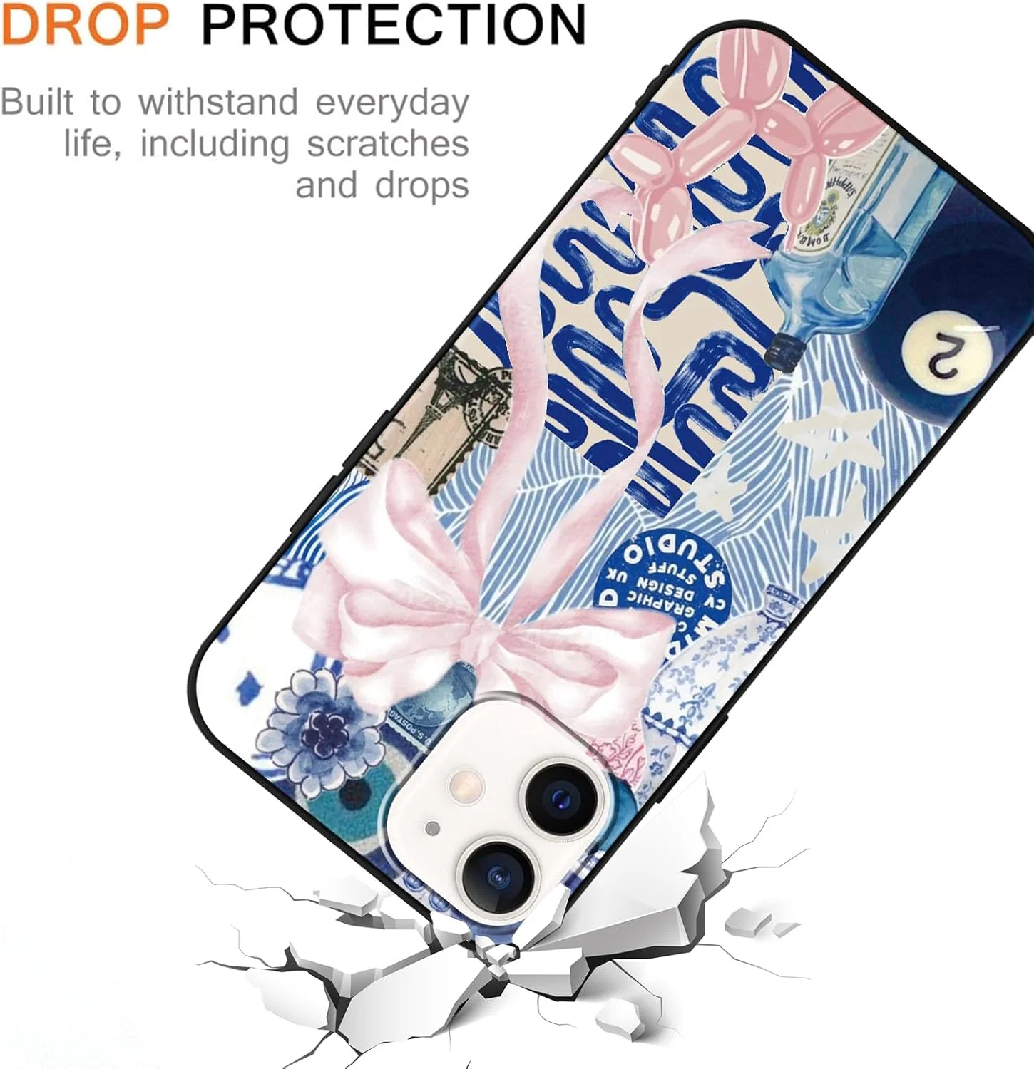 کاور گوشی آیفون 12 / آیفون 12 پرو 6.1 اینچ طرح پاپیون فانتزی دو عددی، طرح دخترانه تابستانی شیک، محافظ نرم و باریک سیلیکونی ضد ضربه، آبی 01 کاور گوشی آیفون 12 / آیفون 12 پرو 6.1 اینچ طرح پاپیون فانتزی دو عددی، طرح دخترانه تابستانی شیک، محافظ نرم و باریک سیلیکونی ضد ضربه، آبی 01