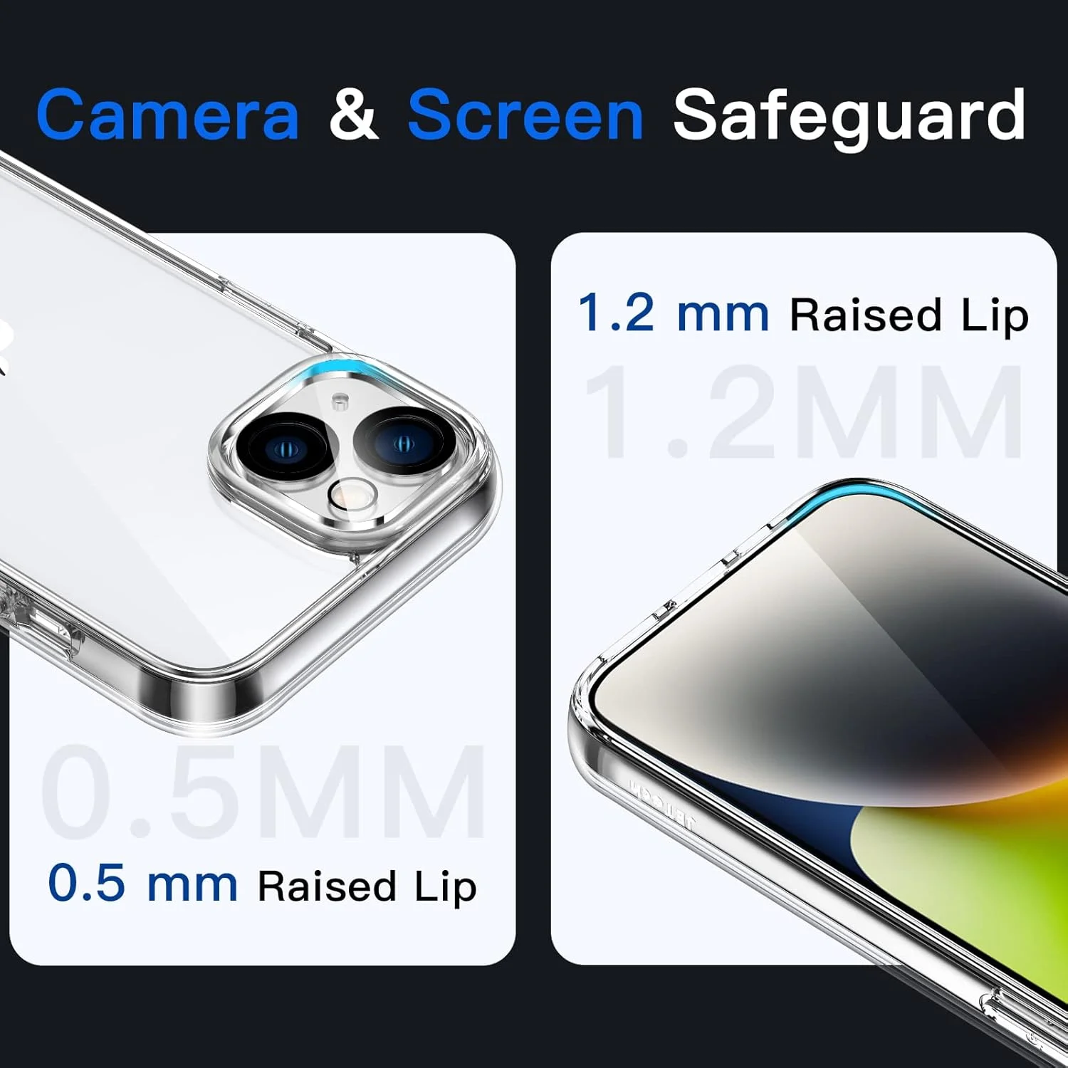 کاور محافظ ژله ای JETech برای آیفون 14 با صفحه نمایش 6.1 اینچی، ضد زردی، ضد ضربه، دارای محافظ بامپر و پشت شفاف ضد خش (شفاف) کاور محافظ ژله ای JETech برای آیفون 14 با صفحه نمایش 6.1 اینچی، ضد زردی، ضد ضربه، دارای محافظ بامپر و پشت شفاف ضد خش (شفاف)