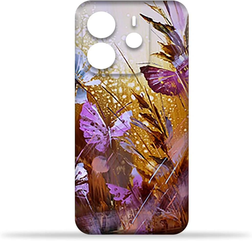 کاور محافظ پشتی گوشی موبایل TPU سازگار با مدل شیائومی ردمی نوت 14 5G با طرح نقاشی رنگ روغن پروانه کاور محافظ پشتی گوشی موبایل TPU سازگار با مدل شیائومی ردمی نوت 14 5G با طرح نقاشی رنگ روغن پروانه