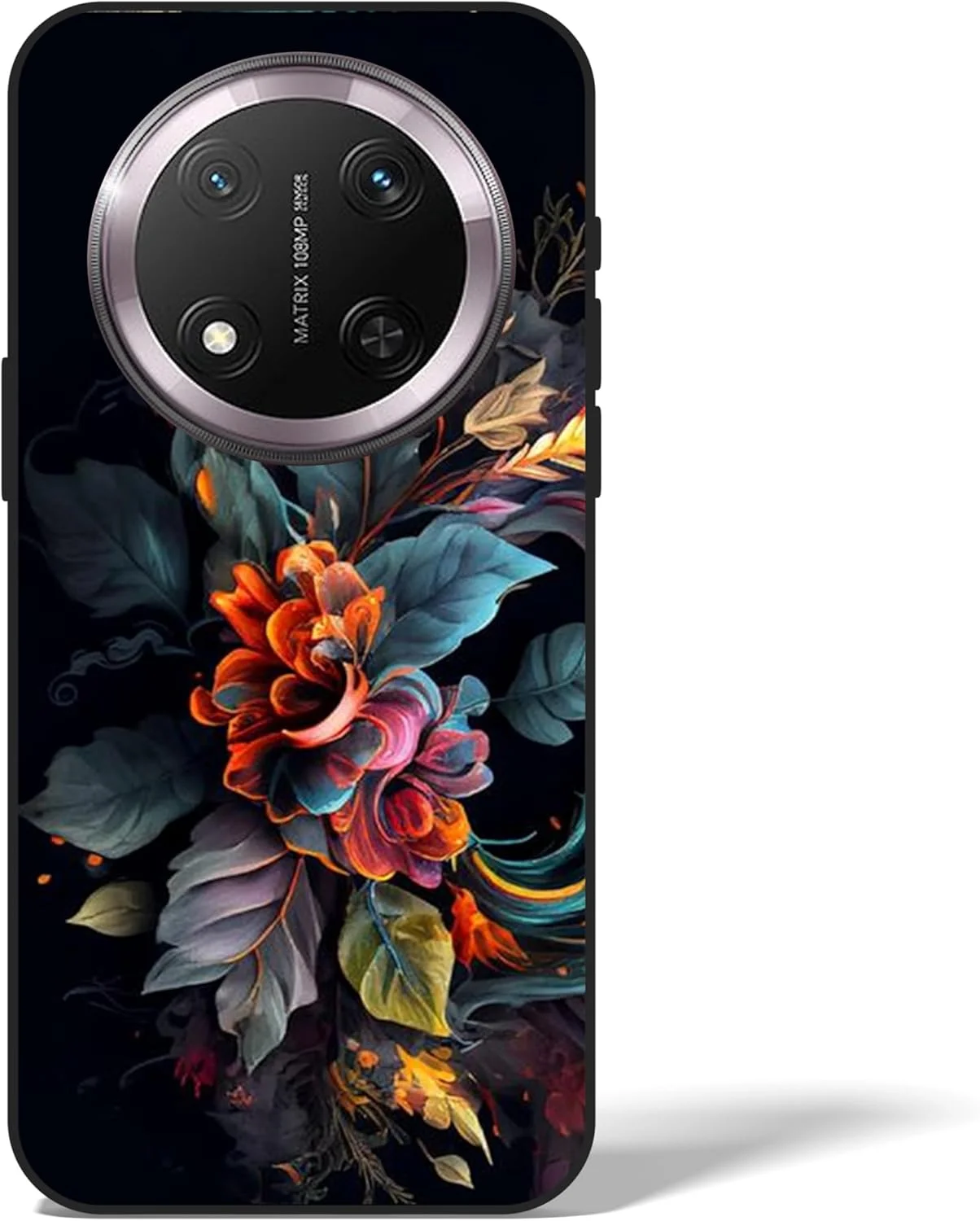 کاور محافظ پشتی گوشی موبایل TPU سازگار با مدل آنر X9c با طرح هنری A1004