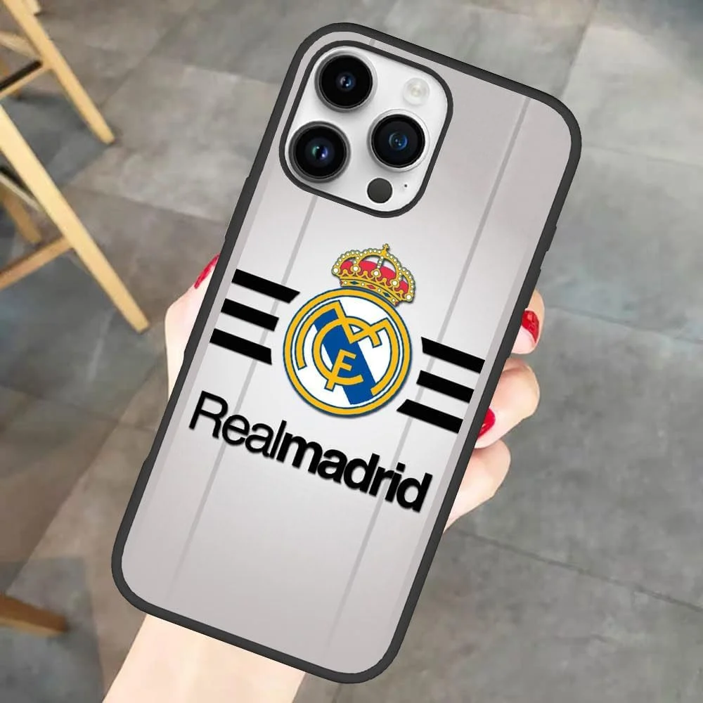کاور پشتی موبایل طرح باشگاه فوتبال رئال مادرید اسپانیا مناسب برای گوشی اپل آیفون 14 پرو، چند رنگ کاور پشتی موبایل طرح باشگاه فوتبال رئال مادرید اسپانیا مناسب برای گوشی اپل آیفون 14 پرو، چند رنگ