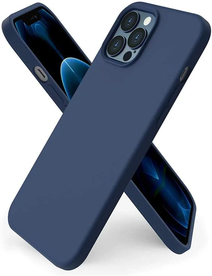 قاب محافظ سیلیکونی نرم گوشی آیفون 12 پرو، محافظت کامل از بدنه، ضد خش، ضد ضربه، محافظت در برابر سقوط، باریک، بامپر لاستیکی (آبی) قاب محافظ سیلیکونی نرم گوشی آیفون 12 پرو، محافظت کامل از بدنه، ضد خش، ضد ضربه، محافظت در برابر سقوط، باریک، بامپر لاستیکی (آبی)