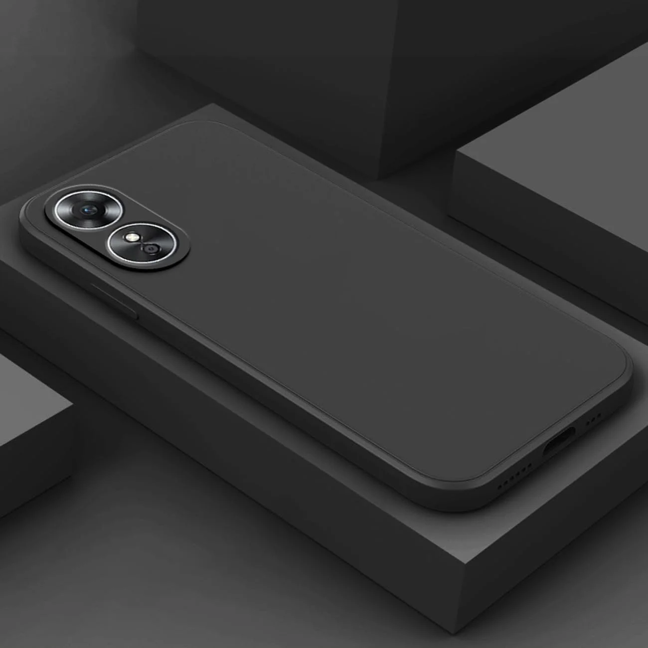 کاور سیلیکونی برای اوپو A58 4G، کاور ضربه گیر ژله ای مایع با پوشش داخلی میکروفیبر نرم، محافظ باریک و ضد ضربه برای اوپو A58 4G (مشکی) کاور سیلیکونی برای اوپو A58 4G، کاور ضربه گیر ژله ای مایع با پوشش داخلی میکروفیبر نرم، محافظ باریک و ضد ضربه برای اوپو A58 4G (مشکی)