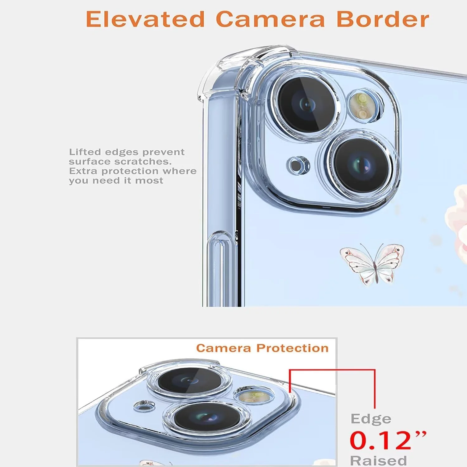 کاور ایلینگ برای سامسونگ گلکسی اس 25 اولترا 5G، طرح گلدار ظریف و قاب دخترانه طرح کارتونی زیبا، بامپر TPU نرم و شفاف فوق العاده باریک، قاب سیلیکونی ضد ضربه (گل های صورتی)