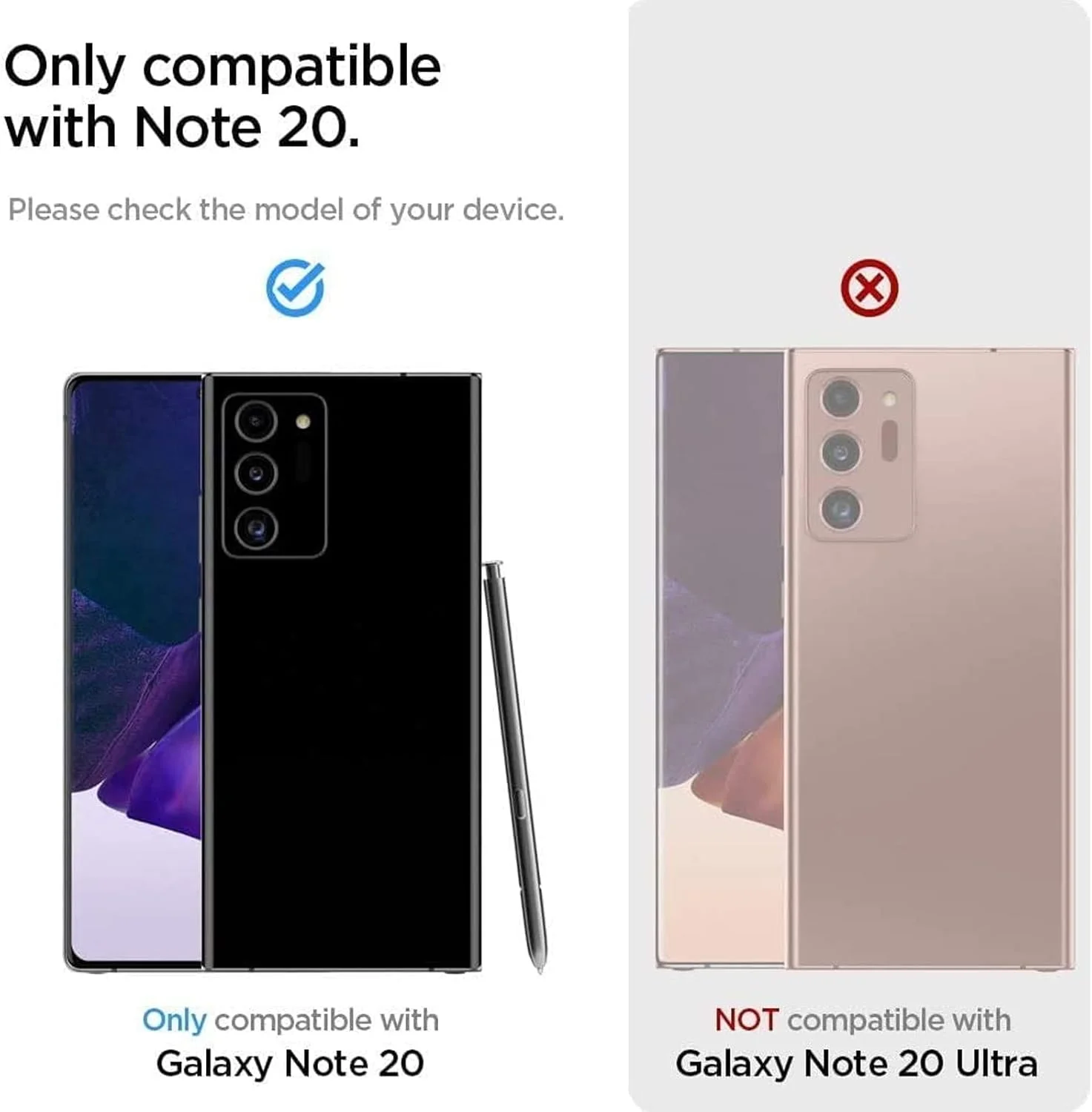 کاور محافظ سیلیکونی گوشی کوتولی برای سامسونگ گلکسی نوت 20، پوشش محافظ نرم (بنفش روشن - نوت 20)