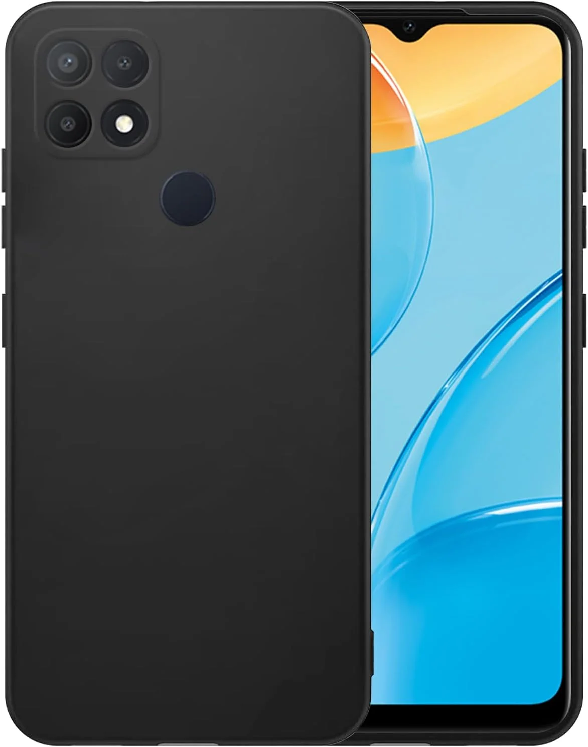 کاور سیلیکونی محافظ گوشی سازگار با اوپو A35، نازک با محافظت از دوربین، داخلی نرم، باریک و انعطاف پذیر (برای اوپو A35 - مشکی) کاور سیلیکونی محافظ گوشی سازگار با اوپو A35، نازک با محافظت از دوربین، داخلی نرم، باریک و انعطاف پذیر (برای اوپو A35 - مشکی)