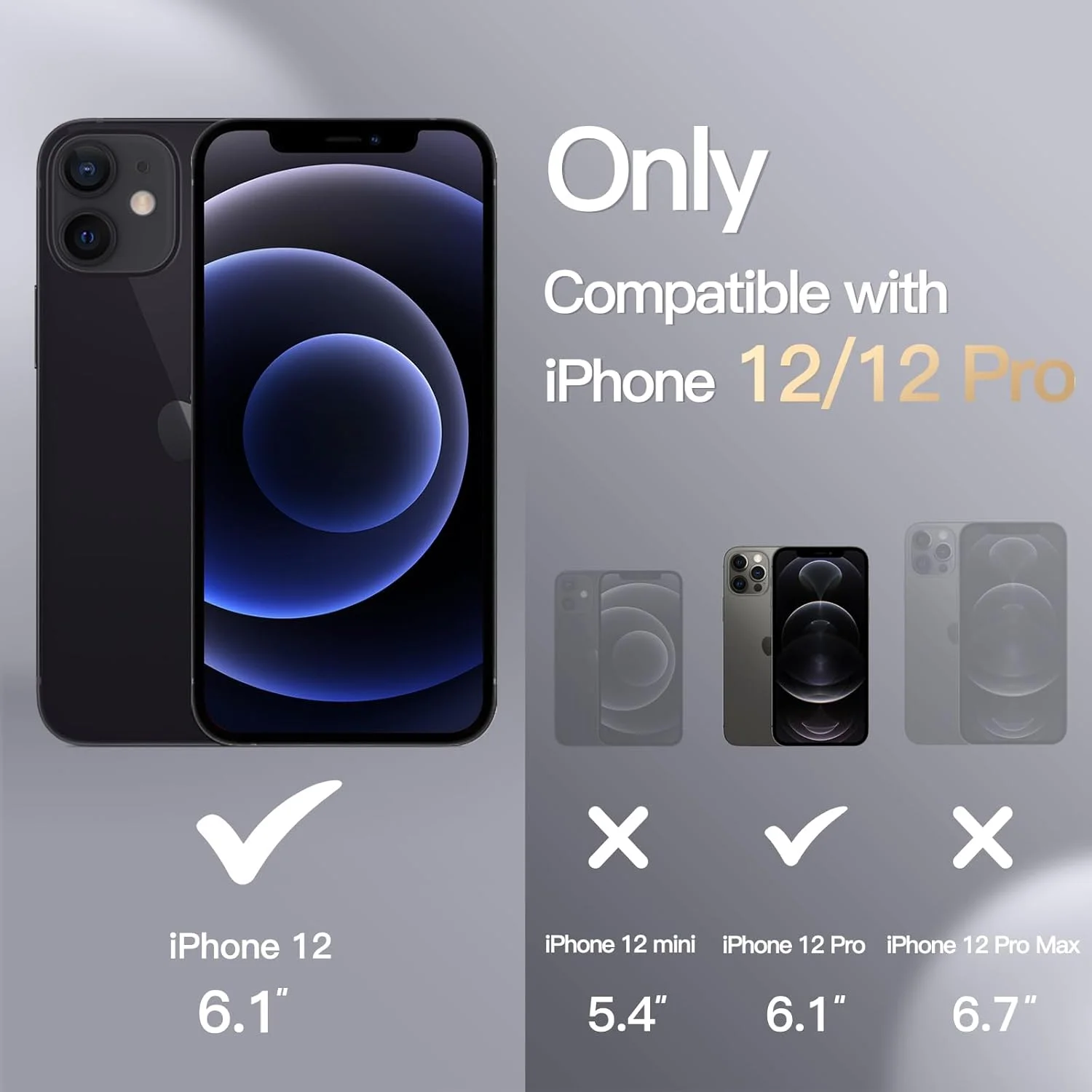 قاب سیلیکونی JETech برای آیفون 12/12 پرو 6.1 اینچی، با پوشش نرم و لطیف، محافظ کامل بدنه گوشی، ضد ضربه با آستر میکروفیبر (مشکی) قاب سیلیکونی JETech برای آیفون 12/12 پرو 6.1 اینچی، با پوشش نرم و لطیف، محافظ کامل بدنه گوشی، ضد ضربه با آستر میکروفیبر (مشکی)