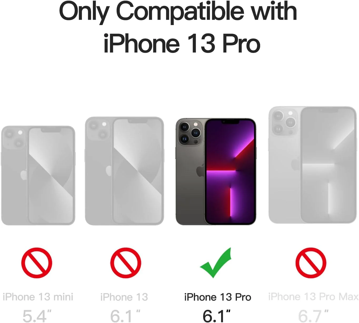 کاور آهنربایی JETech برای آیفون 13 پرو 6.1 اینچی، سازگار با MagSafe، محافظ کامل لنز دوربین پشتی مات نیمه شفاف، کاور باریک و ضد ضربه گوشی (مشکی) کاور آهنربایی JETech برای آیفون 13 پرو 6.1 اینچی، سازگار با MagSafe، محافظ کامل لنز دوربین پشتی مات نیمه شفاف، کاور باریک و ضد ضربه گوشی (مشکی)