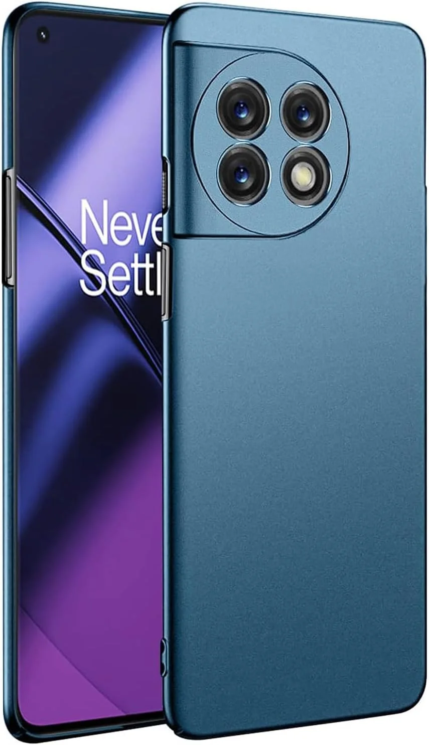 قاب محافظ باریک گوشی سازگار با وان پلاس 11R، ضد خش (برای وان پلاس 11R - آبی)