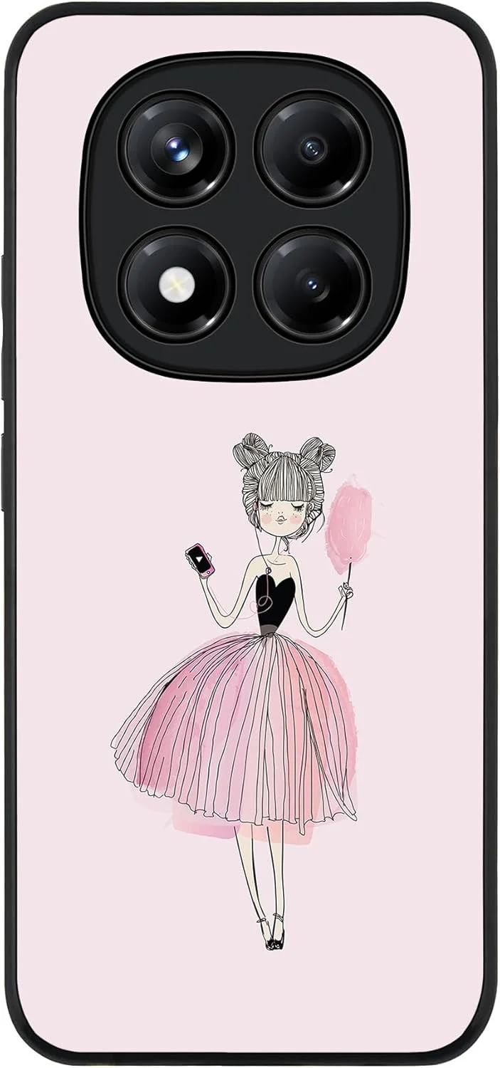 کاور محافظ شیک و مقاوم سازگار با گوشی شیائومی ردمی نوت 14 پرو 5G / X7، باریک و سبک با محافظت از دوربین - غرق در موسیقی