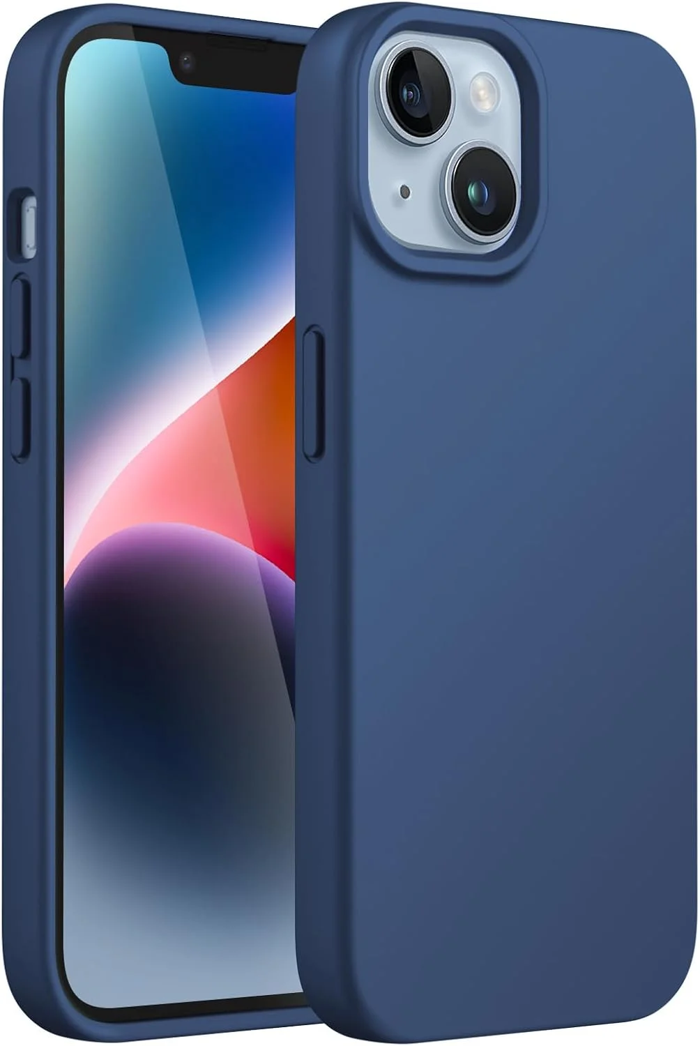 قاب سیلیکونی JETech برای آیفون 14 6.1 اینچی، قاب محافظ تمام بدنه با بافت نرم و ابریشمی، پوشش ضد ضربه با آستر میکروفیبر (آبی کبالت) قاب سیلیکونی JETech برای آیفون 14 6.1 اینچی، قاب محافظ تمام بدنه با بافت نرم و ابریشمی، پوشش ضد ضربه با آستر میکروفیبر (آبی کبالت)