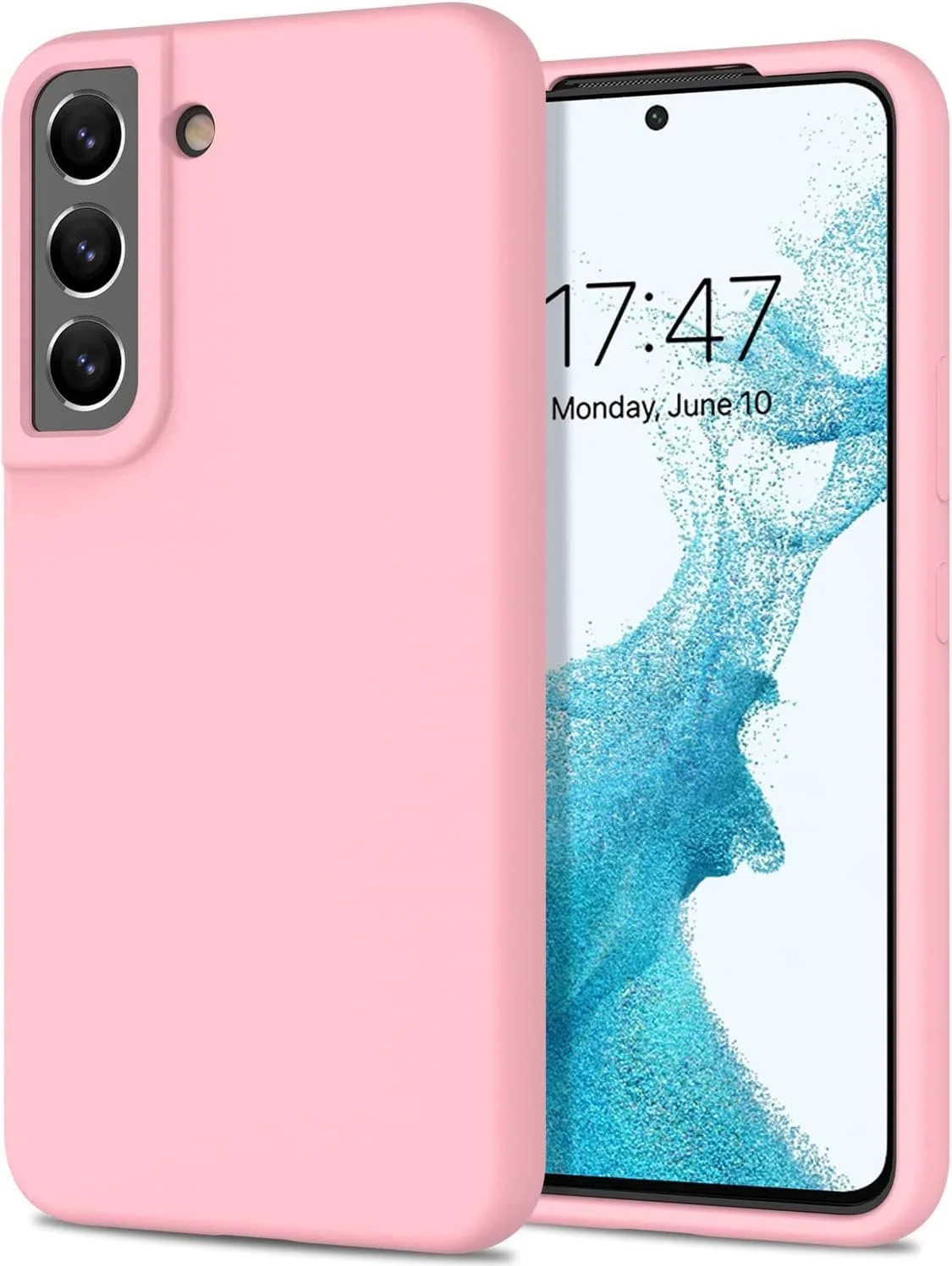 قاب محافظ گوشی سامسونگ گلکسی اس 23، باریک، ساخته شده از TPU نرم، پوشش سیلیکونی انعطاف پذیر، مات، صورتی قاب محافظ گوشی سامسونگ گلکسی اس 23، باریک، ساخته شده از TPU نرم، پوشش سیلیکونی انعطاف پذیر، مات، صورتی